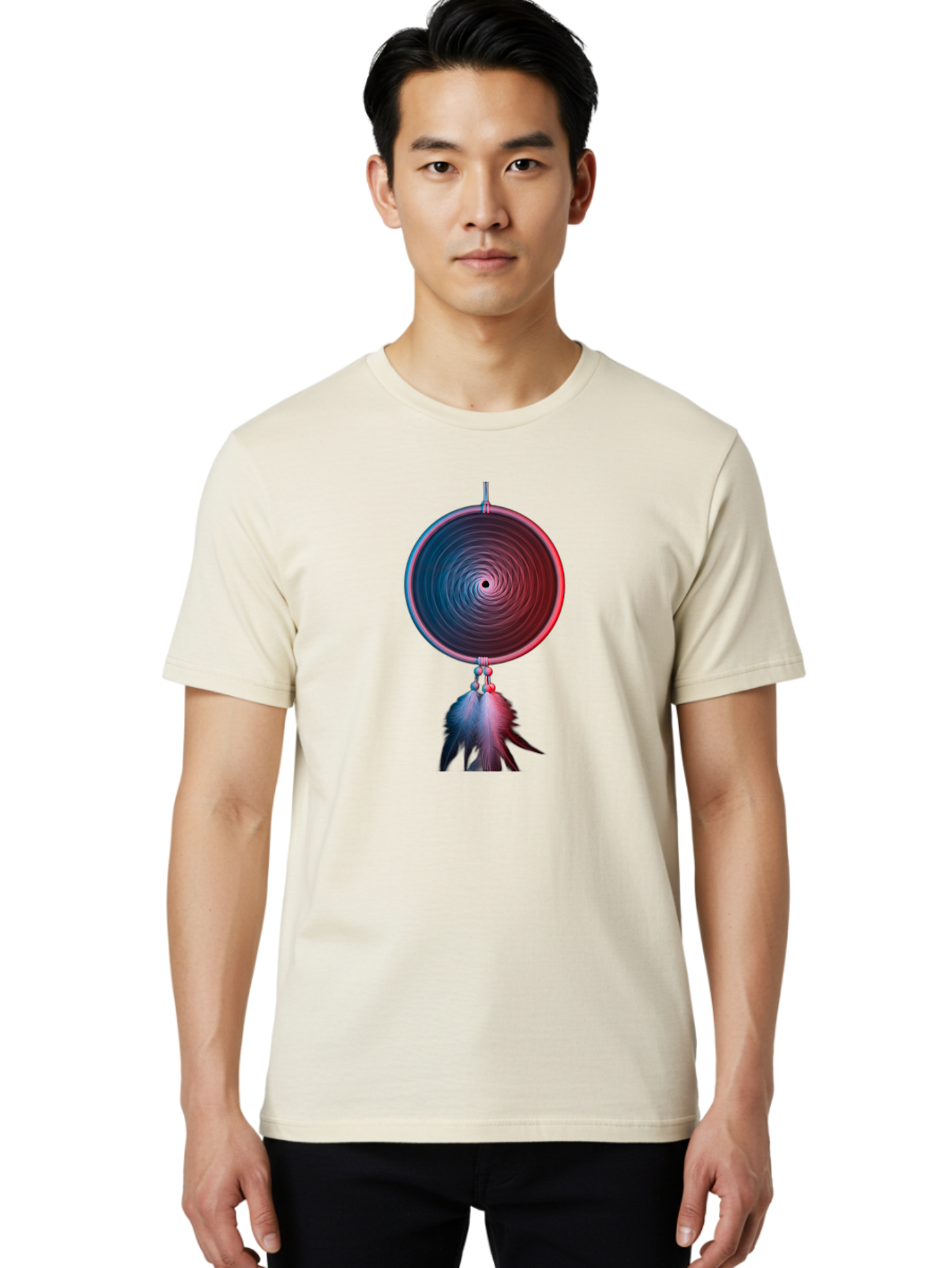 Dreamcatcher-3 Men'S Graphic Tee, 100% Cotton, Comfortable Casual Summer Wear, Machine Washable, Vintage Camera, Old Camera, Antique Camera, Black Camera, Classic Photography, Photography Equipment, Nostalgic Device, Film Camera, Camera Art Bai773