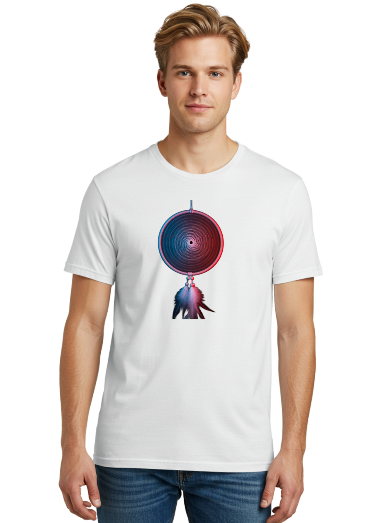 Dreamcatcher-3 Men'S Graphic Tee, 100% Cotton, Comfortable Casual Summer Wear, Machine Washable, Vintage Camera, Old Camera, Antique Camera, Black Camera, Classic Photography, Photography Equipment, Nostalgic Device, Film Camera, Camera Art Bai773