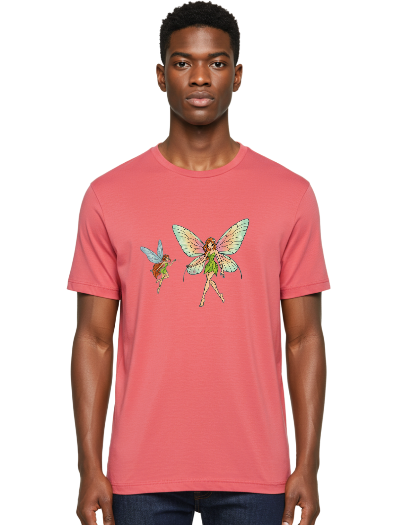 Fairy-Cartoon-Characters Men'S Graphic Tee, 100% Cotton, Comfortable Casual Summer Wear, Machine Washable, Vintage Camera, Old Camera, Antique Camera, Black Camera, Classic Photography, Photography Equipment, Nostalgic Device, Film Camera, Bai788