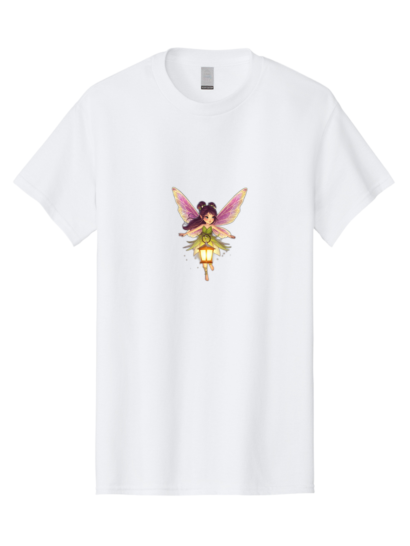Fairy-With-Lantern-1 Men'S Graphic Tee, 100% Cotton, Comfortable Casual Summer Wear, Machine Washable, Vintage Camera, Old Camera, Antique Camera, Black Camera, Classic Photography, Photography Equipment, Nostalgic Device, Film Camera, Bai798