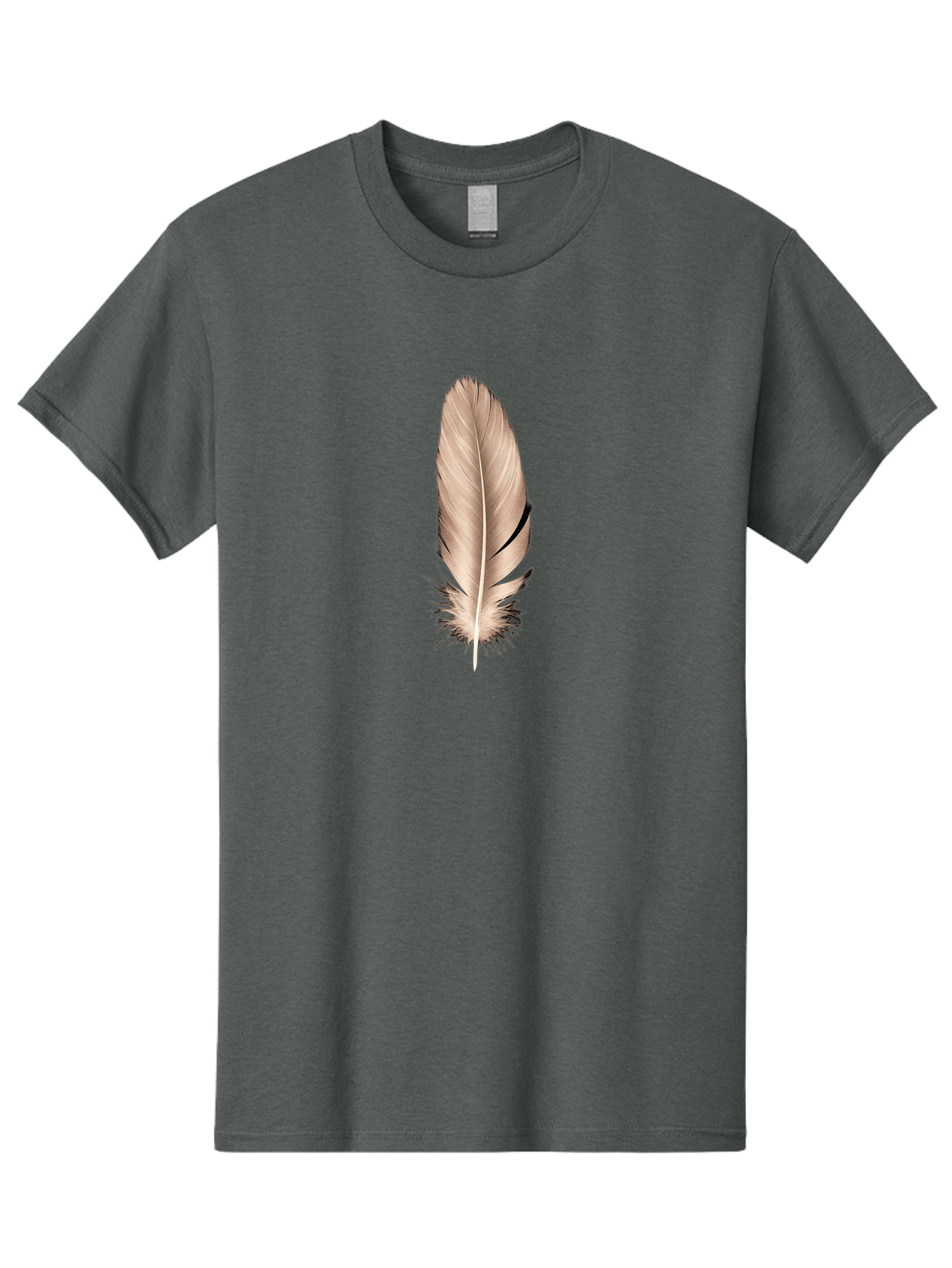 Feather-3 Men'S Graphic Tee, 100% Cotton, Comfortable Casual Summer Wear, Machine Washable, Vintage Camera, Old Camera, Antique Camera, Black Camera, Classic Photography, Photography Equipment, Nostalgic Device, Film Camera, Camera Art Bai806