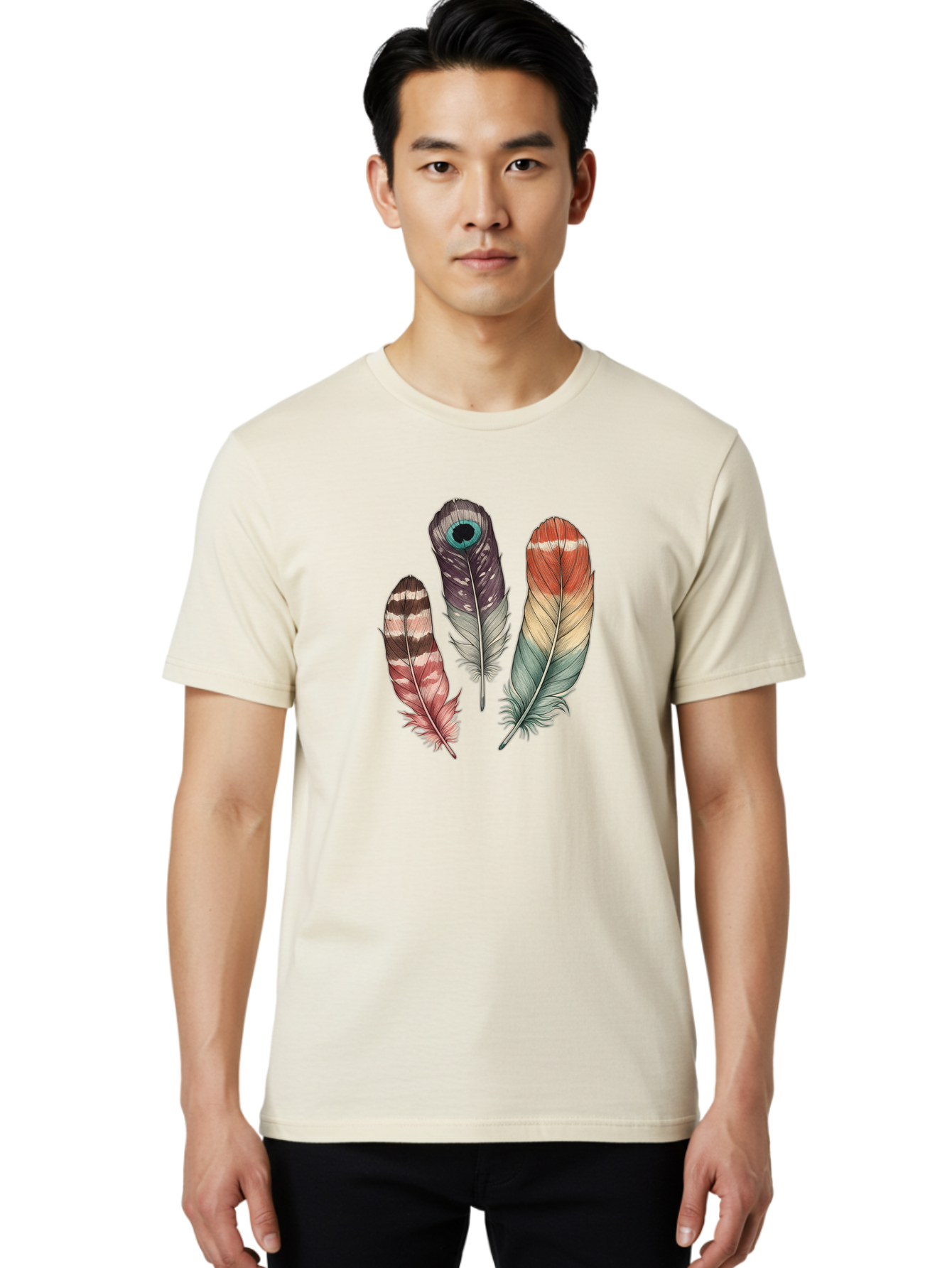 Feather-Collection Men'S Graphic Tee, 100% Cotton, Comfortable Casual Summer Wear, Machine Washable, Vintage Camera, Old Camera, Antique Camera, Black Camera, Classic Photography, Photography Equipment, Nostalgic Device, Film Camera, Bai809