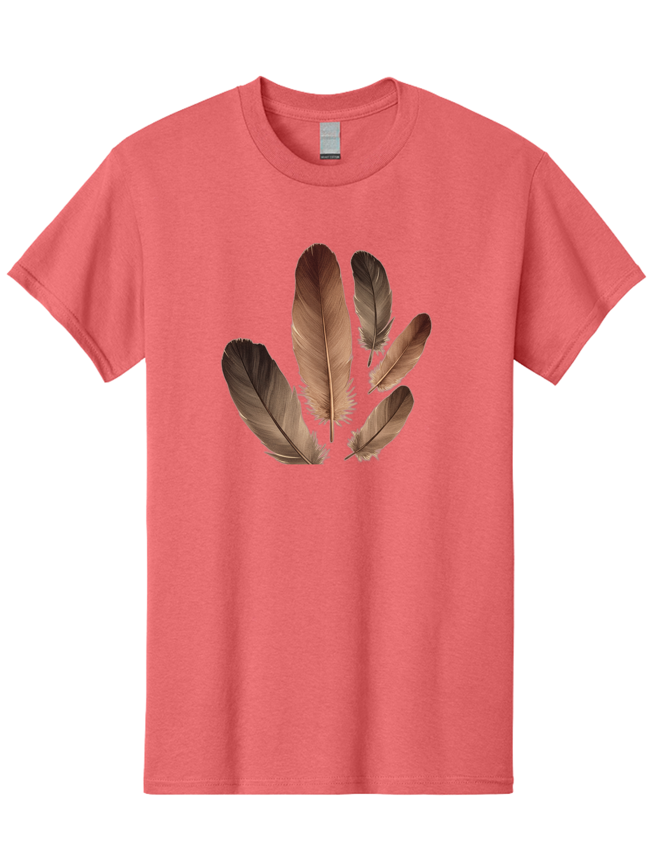 Feathers-10 Men'S Graphic Tee, 100% Cotton, Comfortable Casual Summer Wear, Machine Washable, Vintage Camera, Old Camera, Antique Camera, Black Camera, Classic Photography, Photography Equipment, Nostalgic Device, Film Camera, Camera Art Bai813