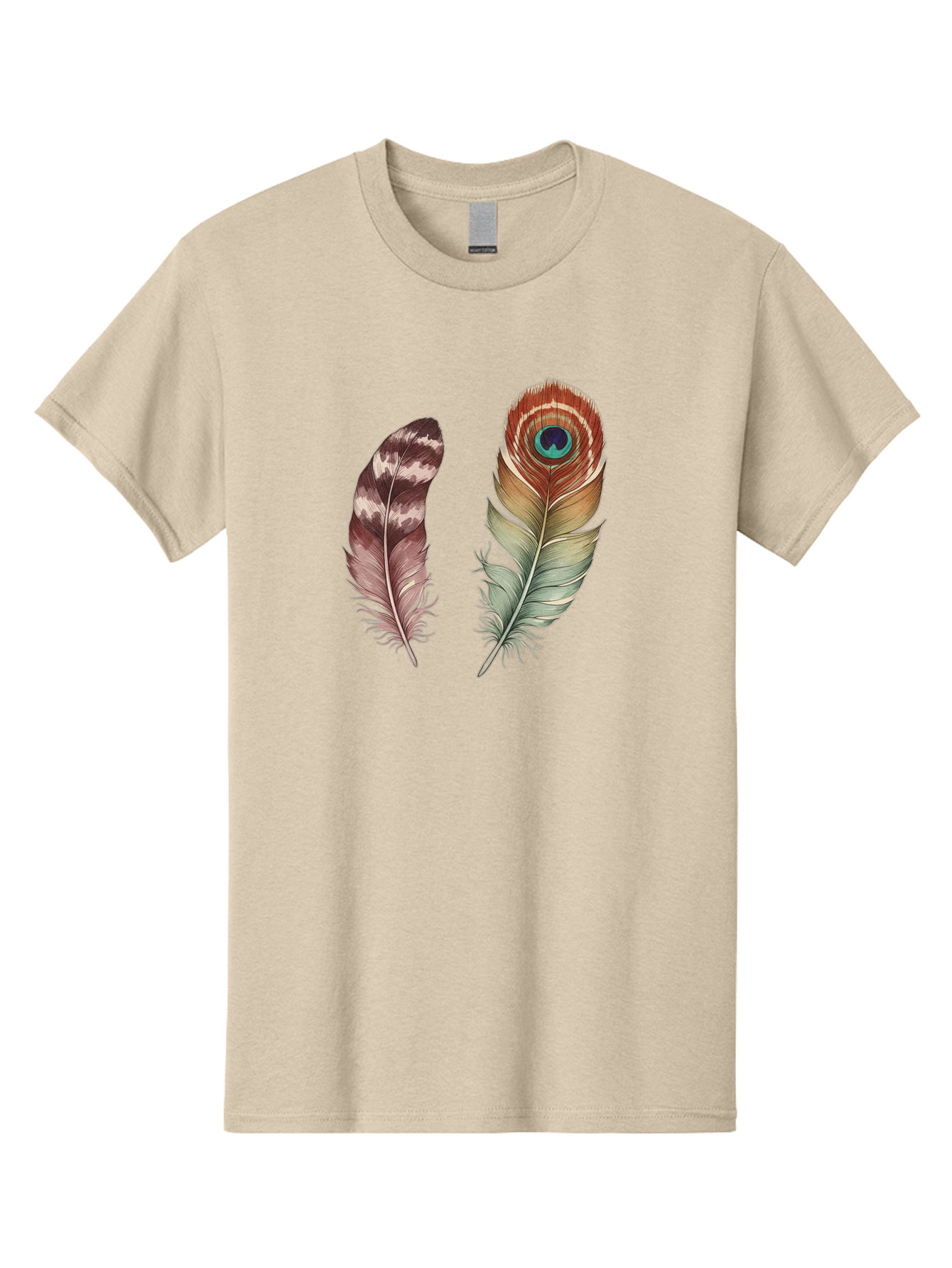 Feathers-13 Men'S Graphic Tee, 100% Cotton, Comfortable Casual Summer Wear, Machine Washable, Vintage Camera, Old Camera, Antique Camera, Black Camera, Classic Photography, Photography Equipment, Nostalgic Device, Film Camera, Camera Art Bai816