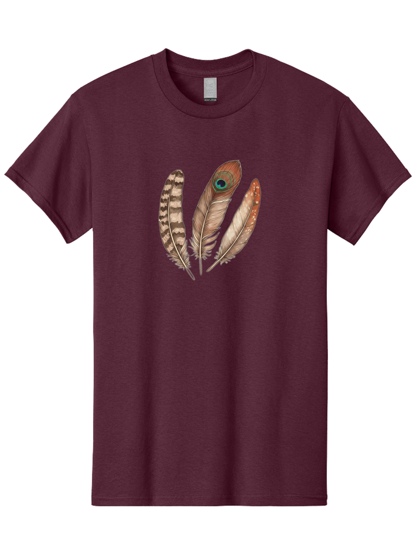 Feathers-15 Men'S Graphic Tee, 100% Cotton, Comfortable Casual Summer Wear, Machine Washable, Vintage Camera, Old Camera, Antique Camera, Black Camera, Classic Photography, Photography Equipment, Nostalgic Device, Film Camera, Camera Art Bai818