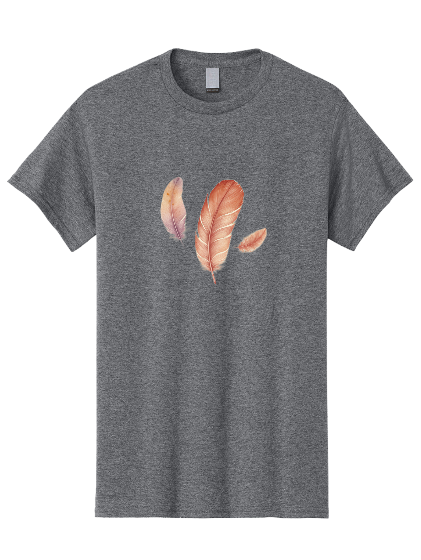 Feathers-2 Men'S Graphic Tee, 100% Cotton, Comfortable Casual Summer Wear, Machine Washable, Vintage Camera, Old Camera, Antique Camera, Black Camera, Classic Photography, Photography Equipment, Nostalgic Device, Film Camera, Camera Art Bai820