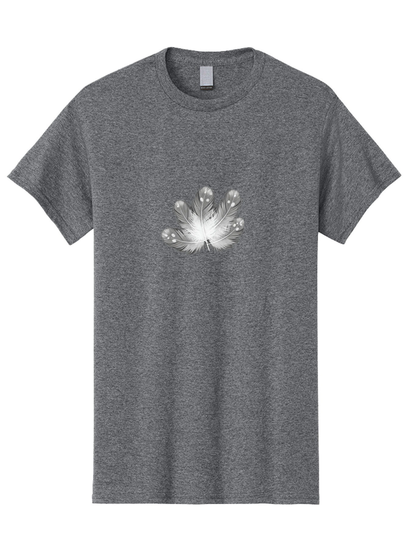 Feathers-3 Men'S Graphic Tee, 100% Cotton, Comfortable Casual Summer Wear, Machine Washable, Vintage Camera, Old Camera, Antique Camera, Black Camera, Classic Photography, Photography Equipment, Nostalgic Device, Film Camera, Camera Art Bai821