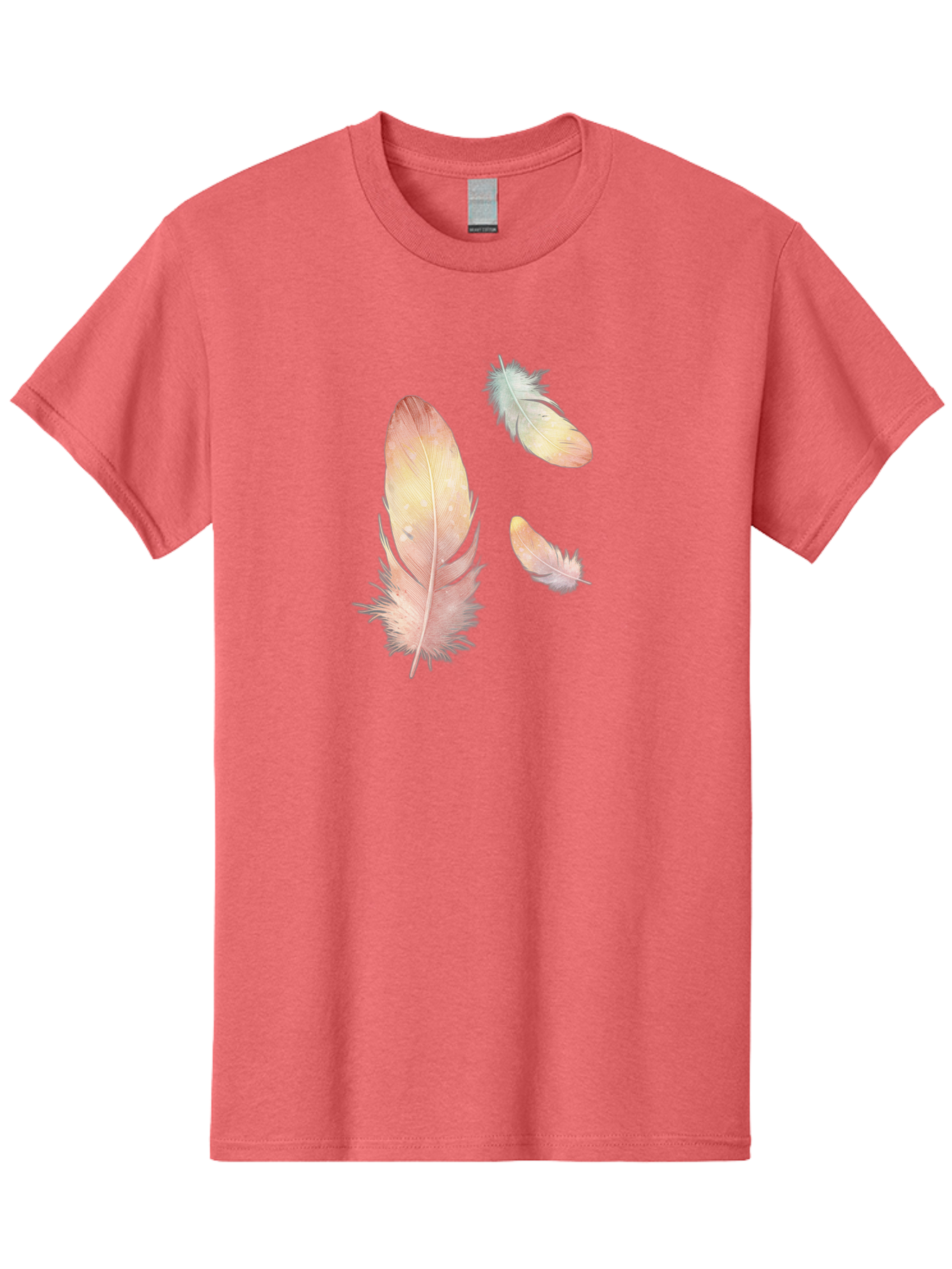 Feathers-5 Men'S Graphic Tee, 100% Cotton, Comfortable Casual Summer Wear, Machine Washable, Vintage Camera, Old Camera, Antique Camera, Black Camera, Classic Photography, Photography Equipment, Nostalgic Device, Film Camera, Camera Art Bai823