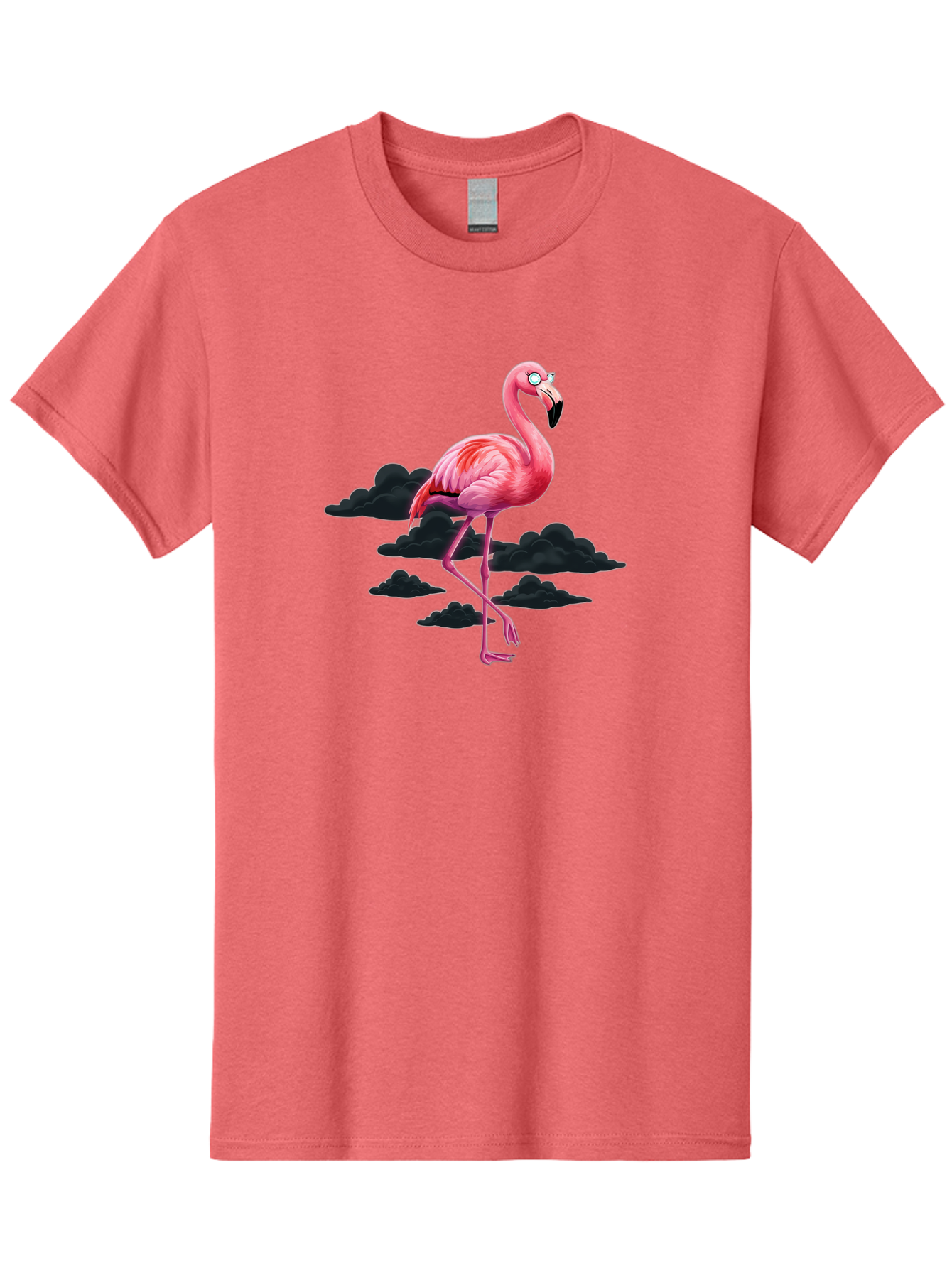 Flamingo-4 Men'S Graphic Tee, 100% Cotton, Comfortable Casual Summer Wear, Machine Washable, Vintage Camera, Old Camera, Antique Camera, Black Camera, Classic Photography, Photography Equipment, Nostalgic Device, Film Camera, Camera Art Bai835