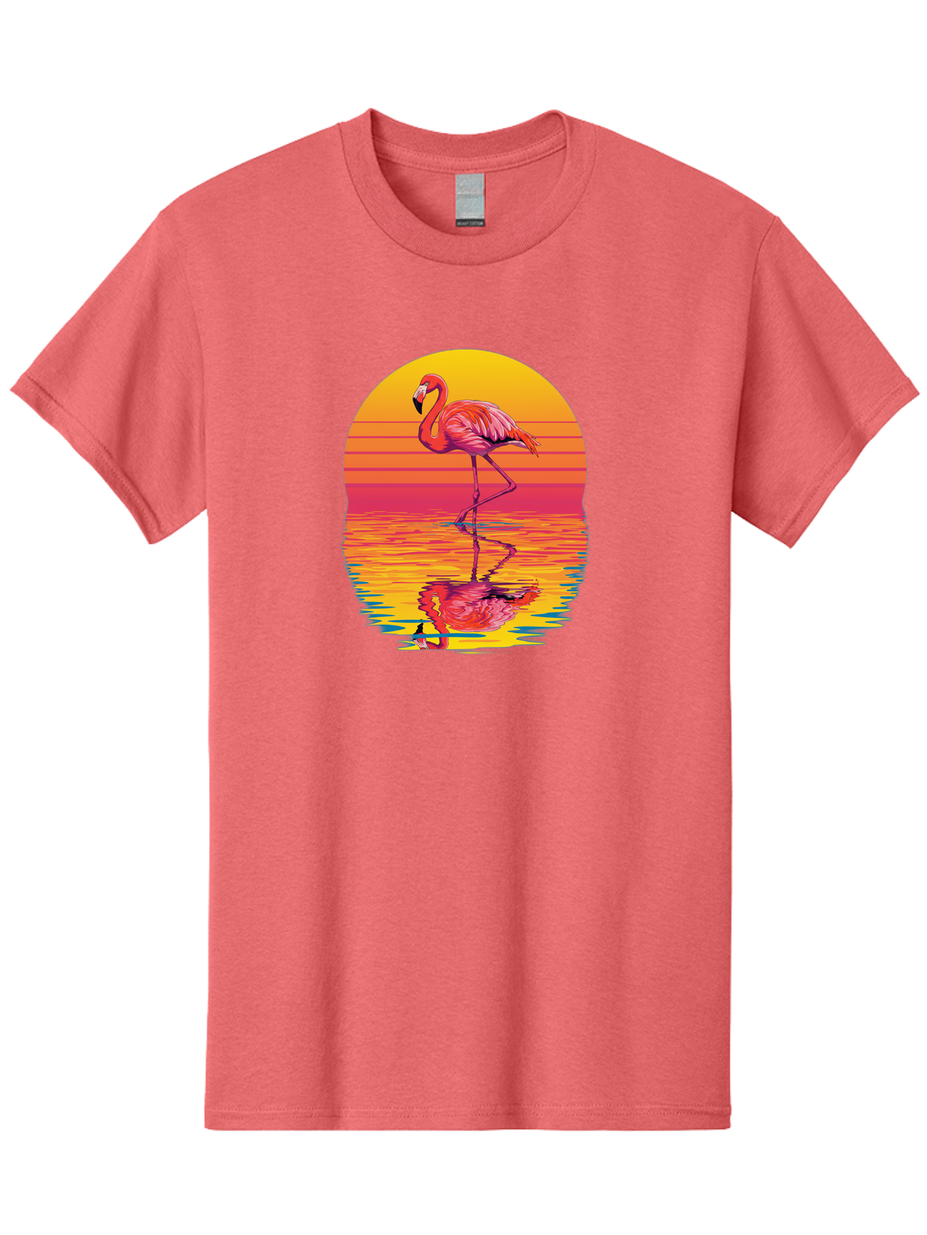 Flamingo-8 Men'S Graphic Tee, 100% Cotton, Comfortable Casual Summer Wear, Machine Washable, Vintage Camera, Old Camera, Antique Camera, Black Camera, Classic Photography, Photography Equipment, Nostalgic Device, Film Camera, Camera Art Bai839