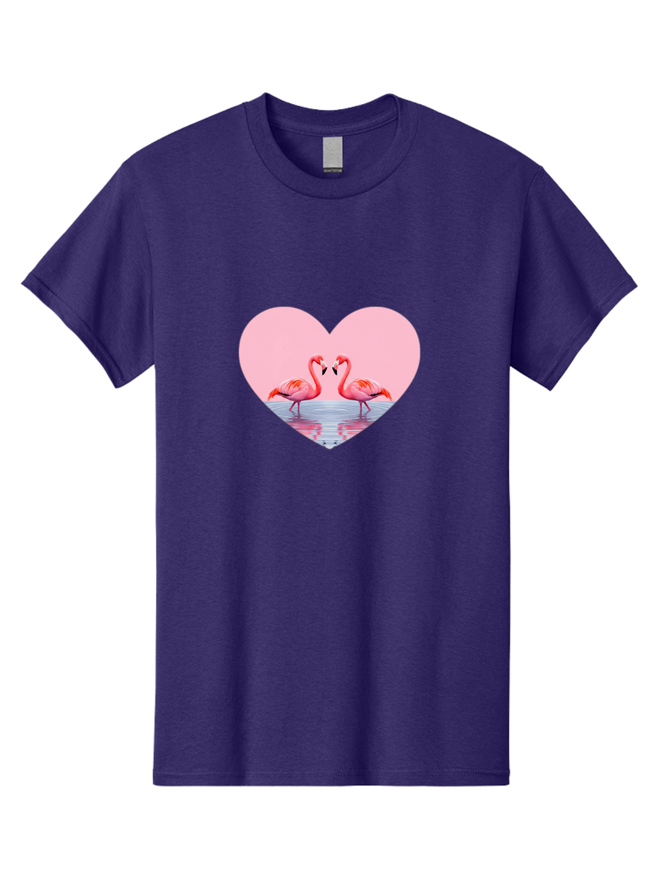 Flamingo-Couple-Heart Men'S Graphic Tee, 100% Cotton, Comfortable Casual Summer Wear, Machine Washable, Vintage Camera, Old Camera, Antique Camera, Black Camera, Classic Photography, Photography Equipment, Nostalgic Device, Film Camera, Bai840