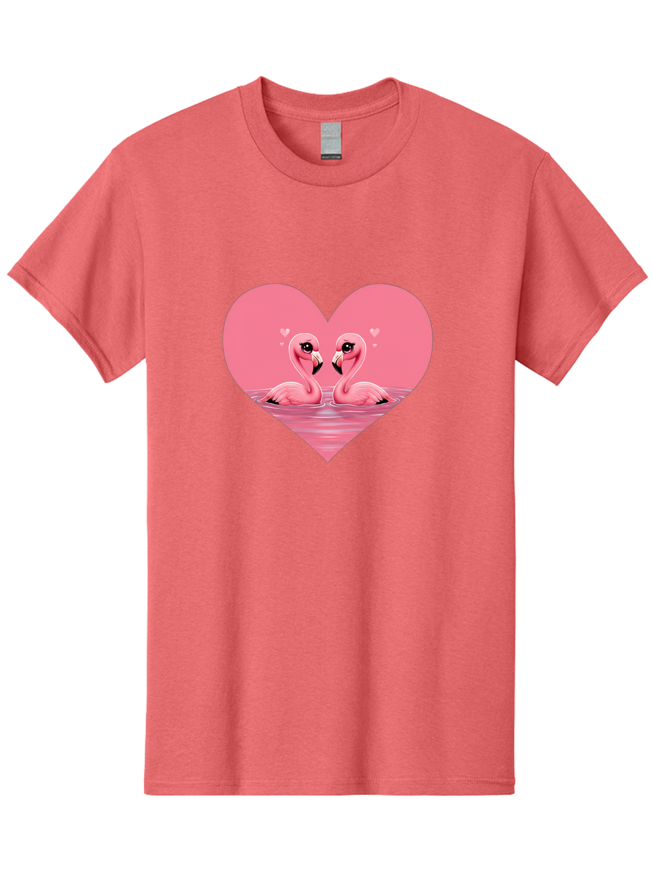 Flamingo-Couple Men'S Graphic Tee, 100% Cotton, Comfortable Casual Summer Wear, Machine Washable, Vintage Camera, Old Camera, Antique Camera, Black Camera, Classic Photography, Photography Equipment, Nostalgic Device, Film Camera, Camera Art Bai841
