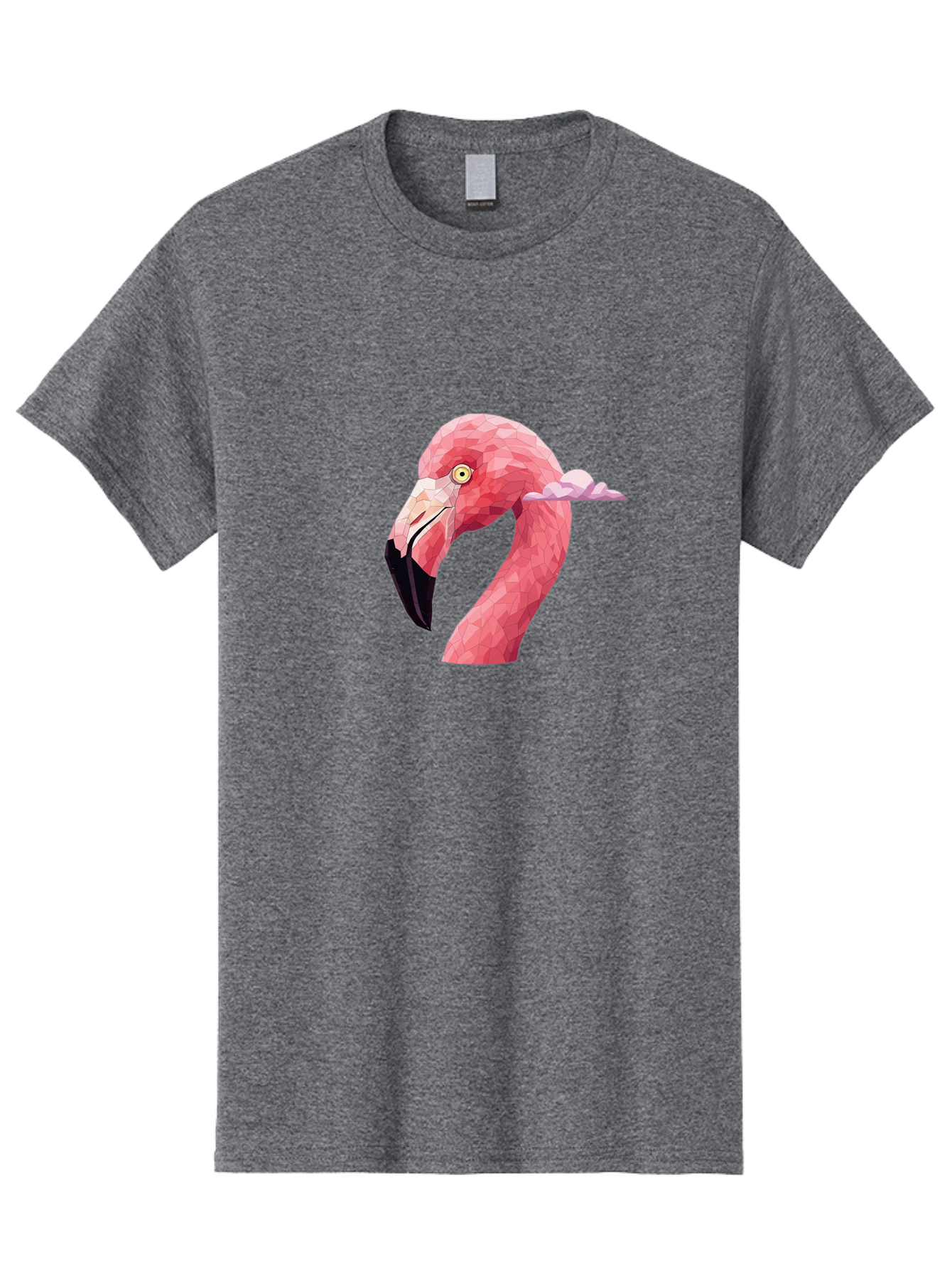 Flamingo-Head Men'S Graphic Tee, 100% Cotton, Comfortable Casual Summer Wear, Machine Washable, Vintage Camera, Old Camera, Antique Camera, Black Camera, Classic Photography, Photography Equipment, Nostalgic Device, Film Camera, Camera Art Bai842