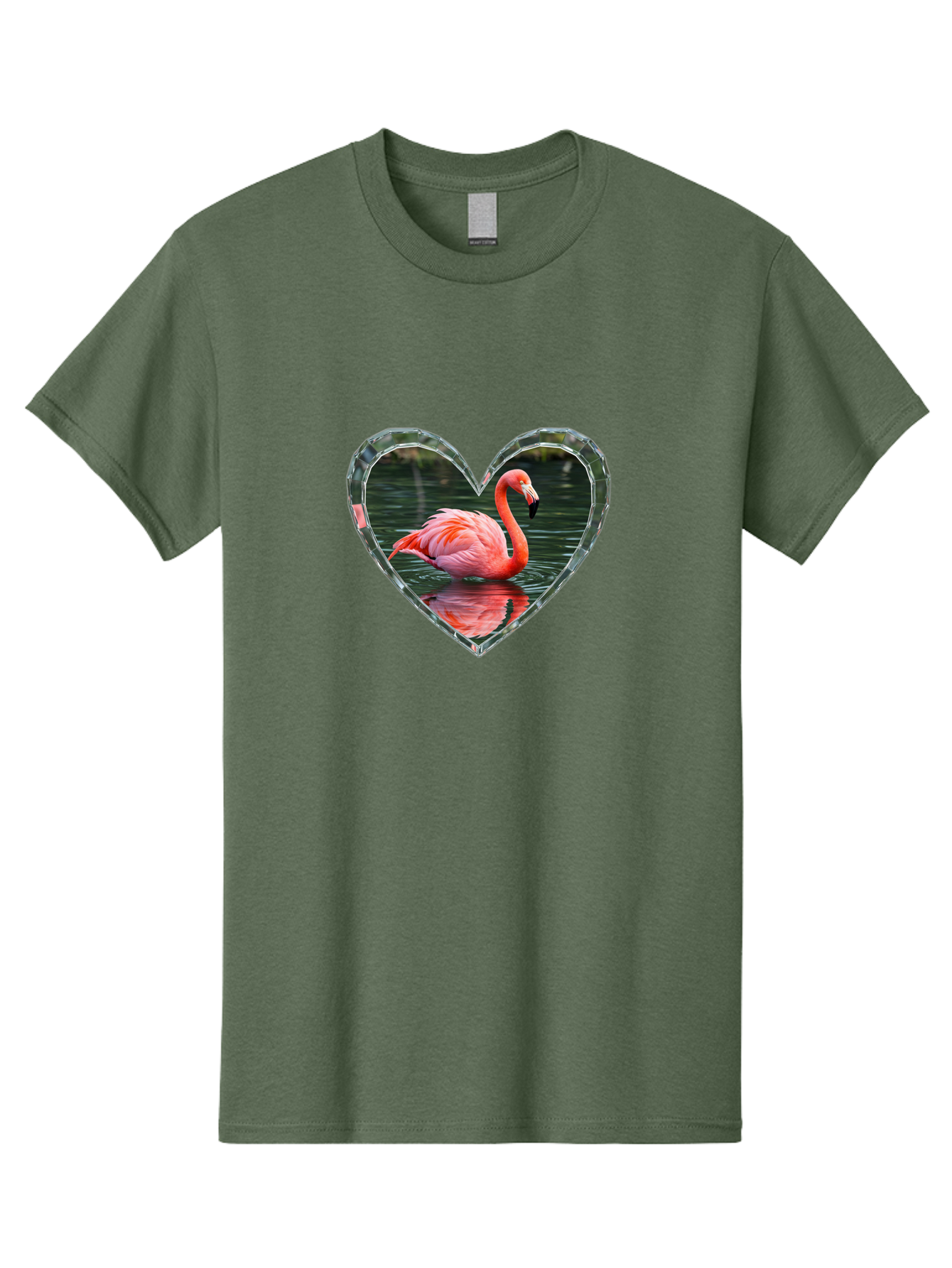 Flamingo-Heart Men'S Graphic Tee, 100% Cotton, Comfortable Casual Summer Wear, Machine Washable, Vintage Camera, Old Camera, Antique Camera, Black Camera, Classic Photography, Photography Equipment, Nostalgic Device, Film Camera, Camera Art Bai843