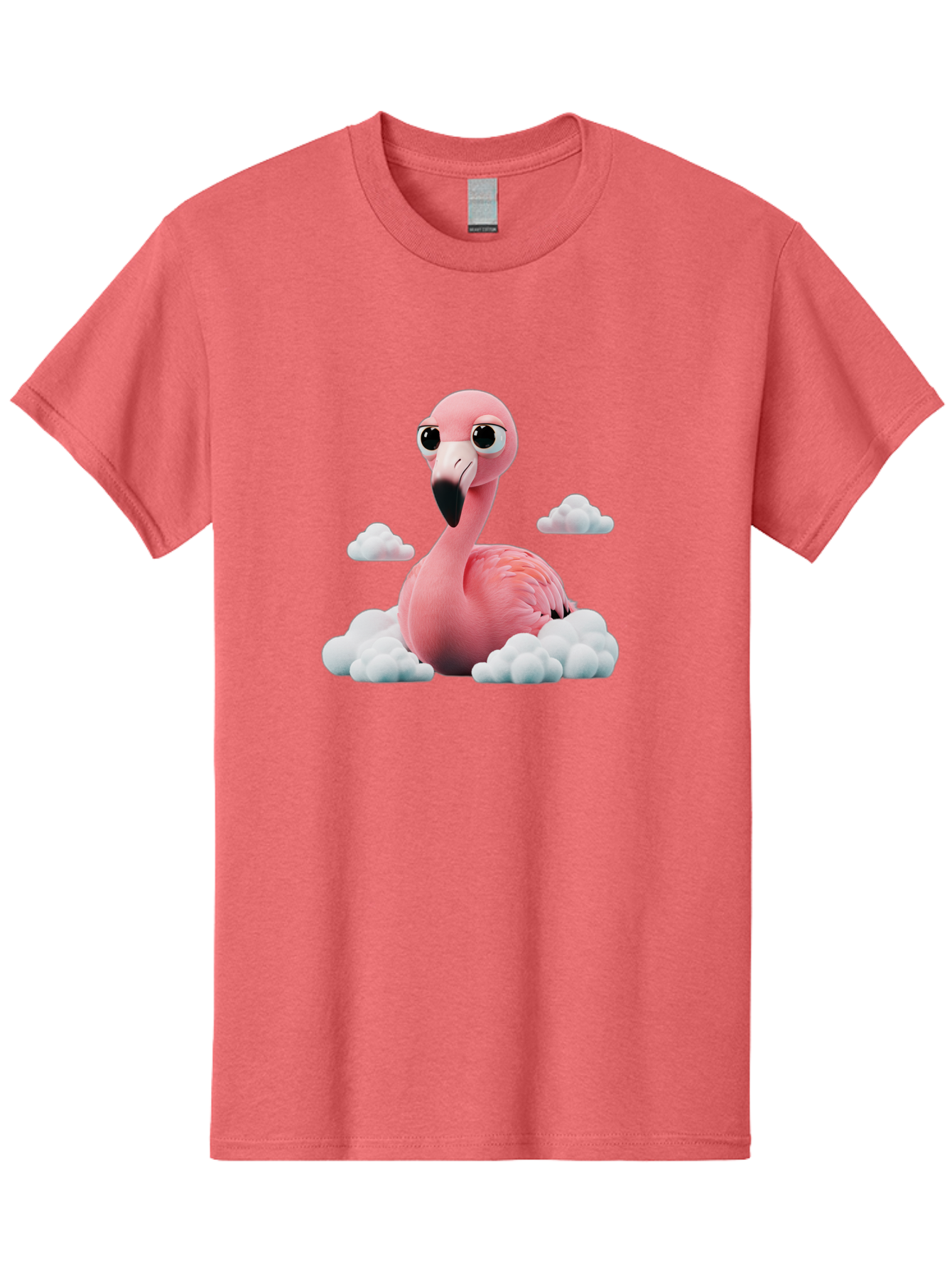 Flamingo-On-Clouds Men'S Graphic Tee, 100% Cotton, Comfortable Casual Summer Wear, Machine Washable, Vintage Camera, Old Camera, Antique Camera, Black Camera, Classic Photography, Photography Equipment, Nostalgic Device, Film Camera, Bai847