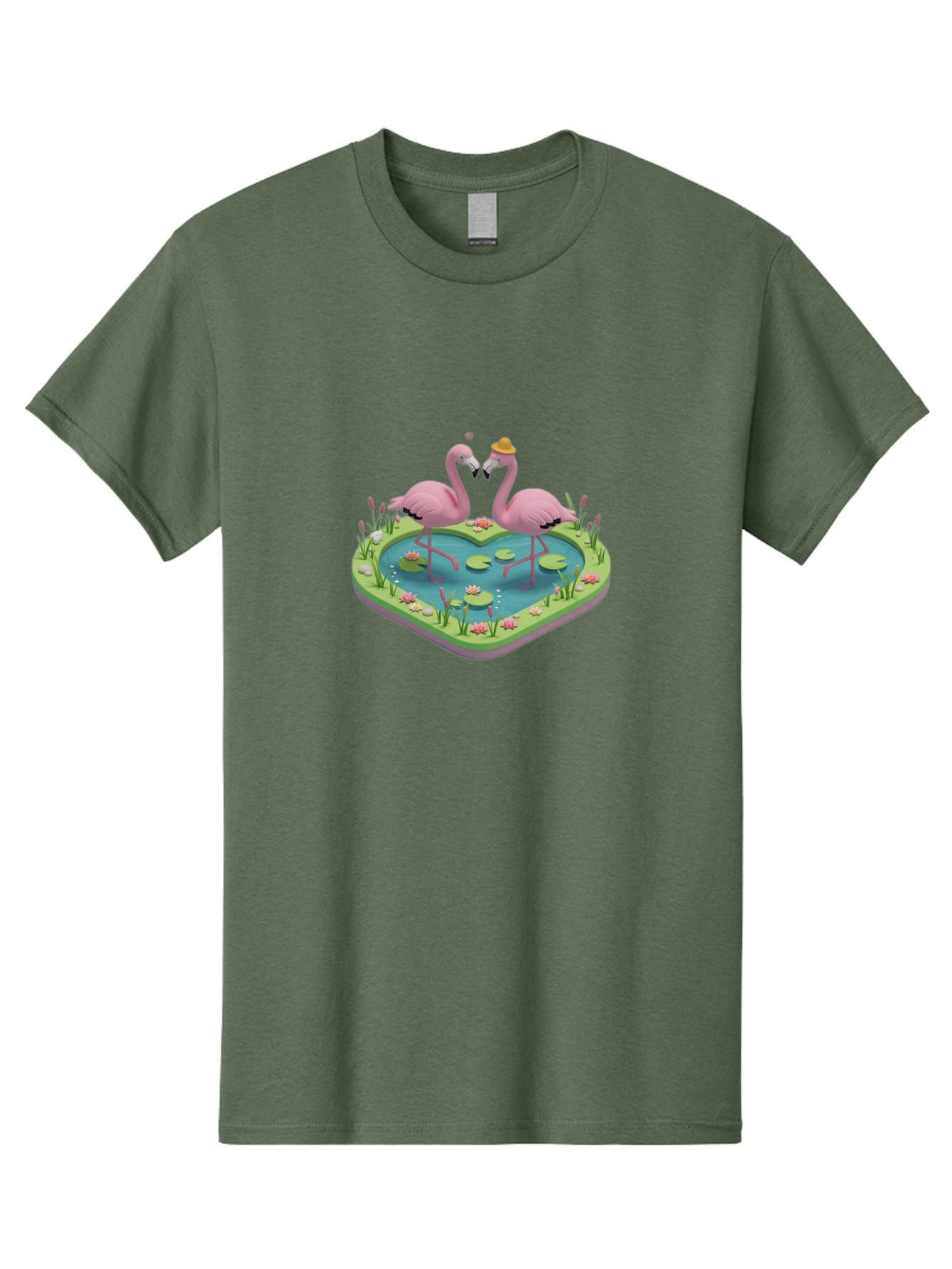 Flamingos-Heart-Pond Men'S Graphic Tee, 100% Cotton, Comfortable Casual Summer Wear, Machine Washable, Vintage Camera, Old Camera, Antique Camera, Black Camera, Classic Photography, Photography Equipment, Nostalgic Device, Film Camera, Bai861