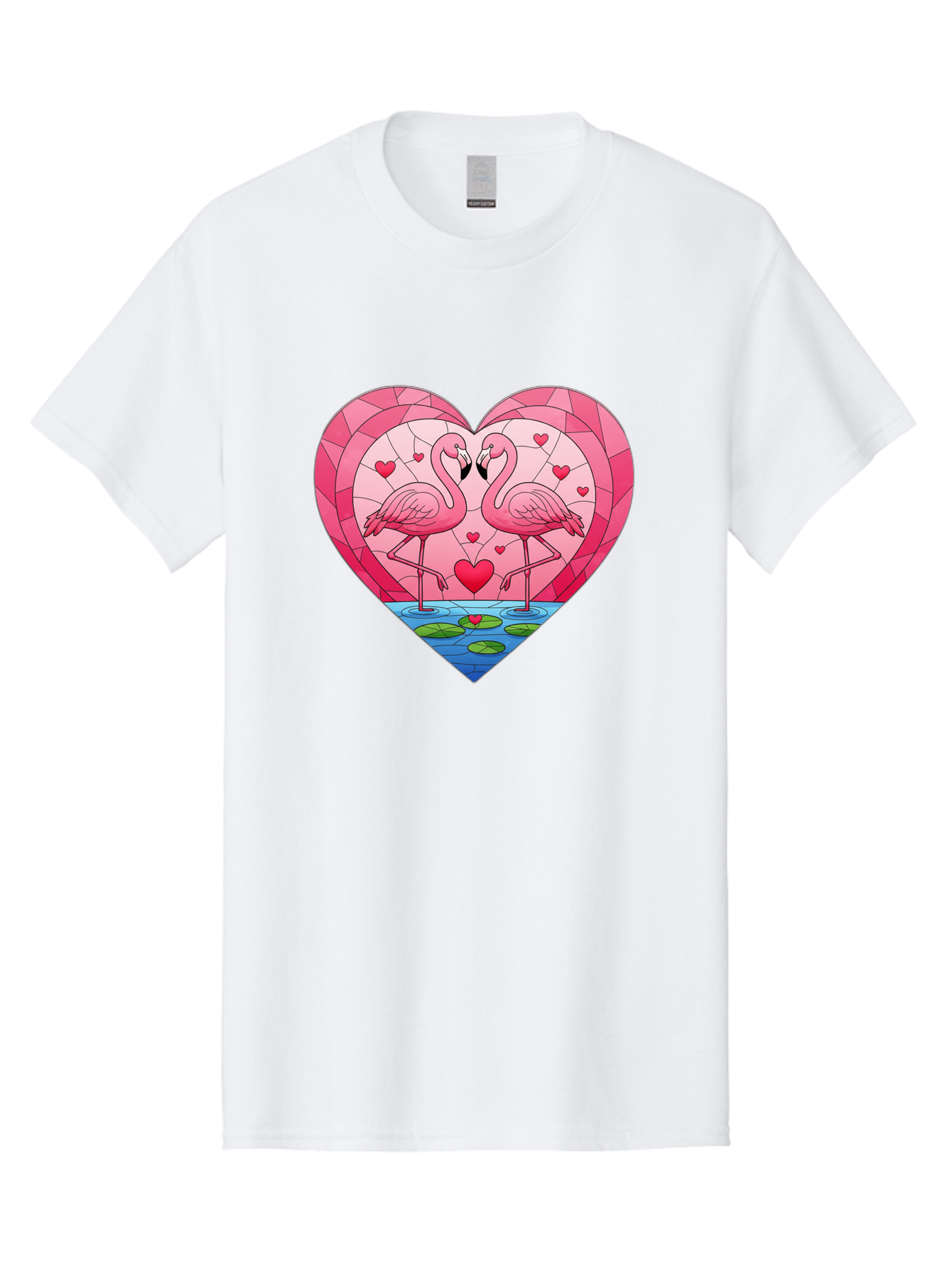 Flamingos-In-Heart-4 Men'S Graphic Tee, 100% Cotton, Comfortable Casual Summer Wear, Machine Washable, Vintage Camera, Old Camera, Antique Camera, Black Camera, Classic Photography, Photography Equipment, Nostalgic Device, Film Camera, Bai866