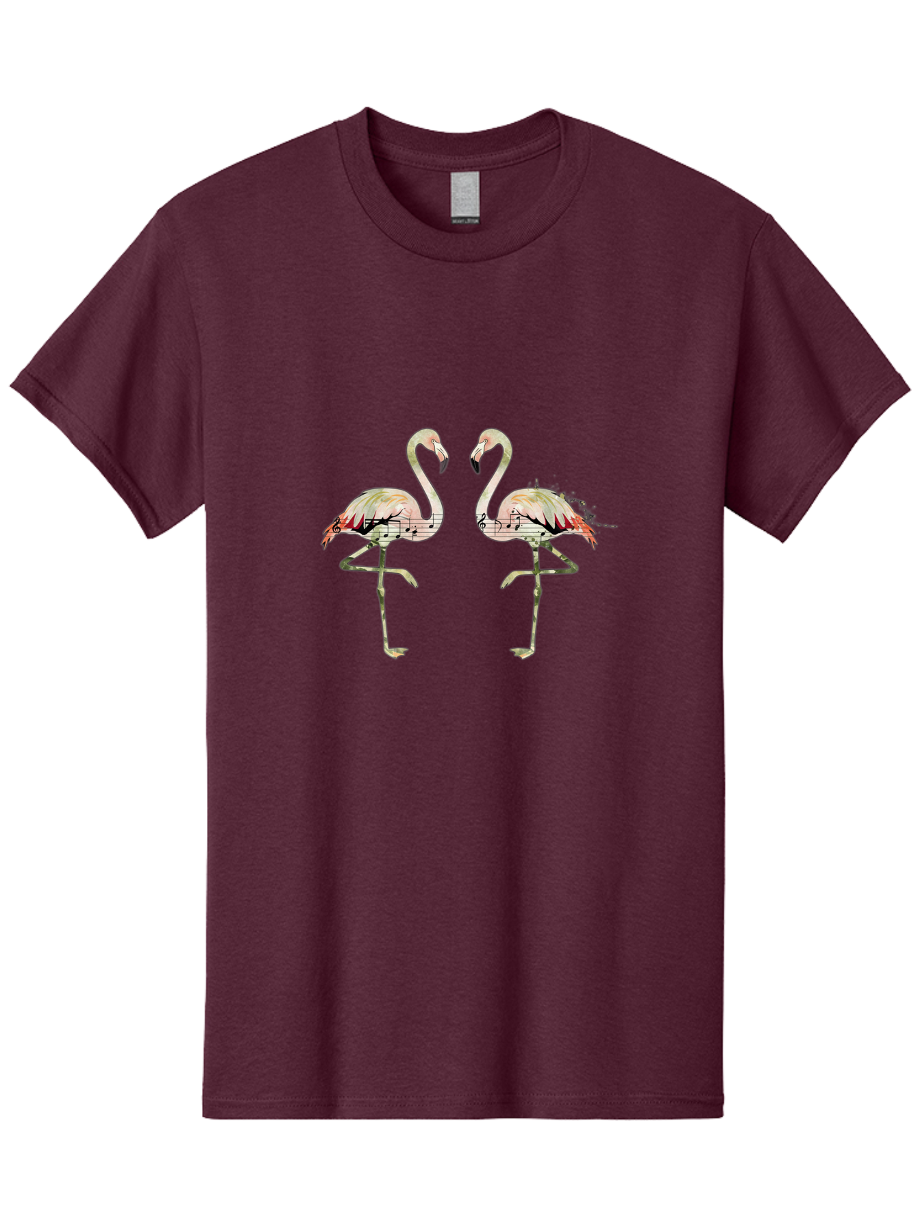 Flamingos-With-Sheet-Music Men'S Graphic Tee, 100% Cotton, Comfortable Casual Summer Wear, Machine Washable, Vintage Camera, Old Camera, Antique Camera, Black Camera, Classic Photography, Photography Equipment, Nostalgic Device, Film Camera, Bai868