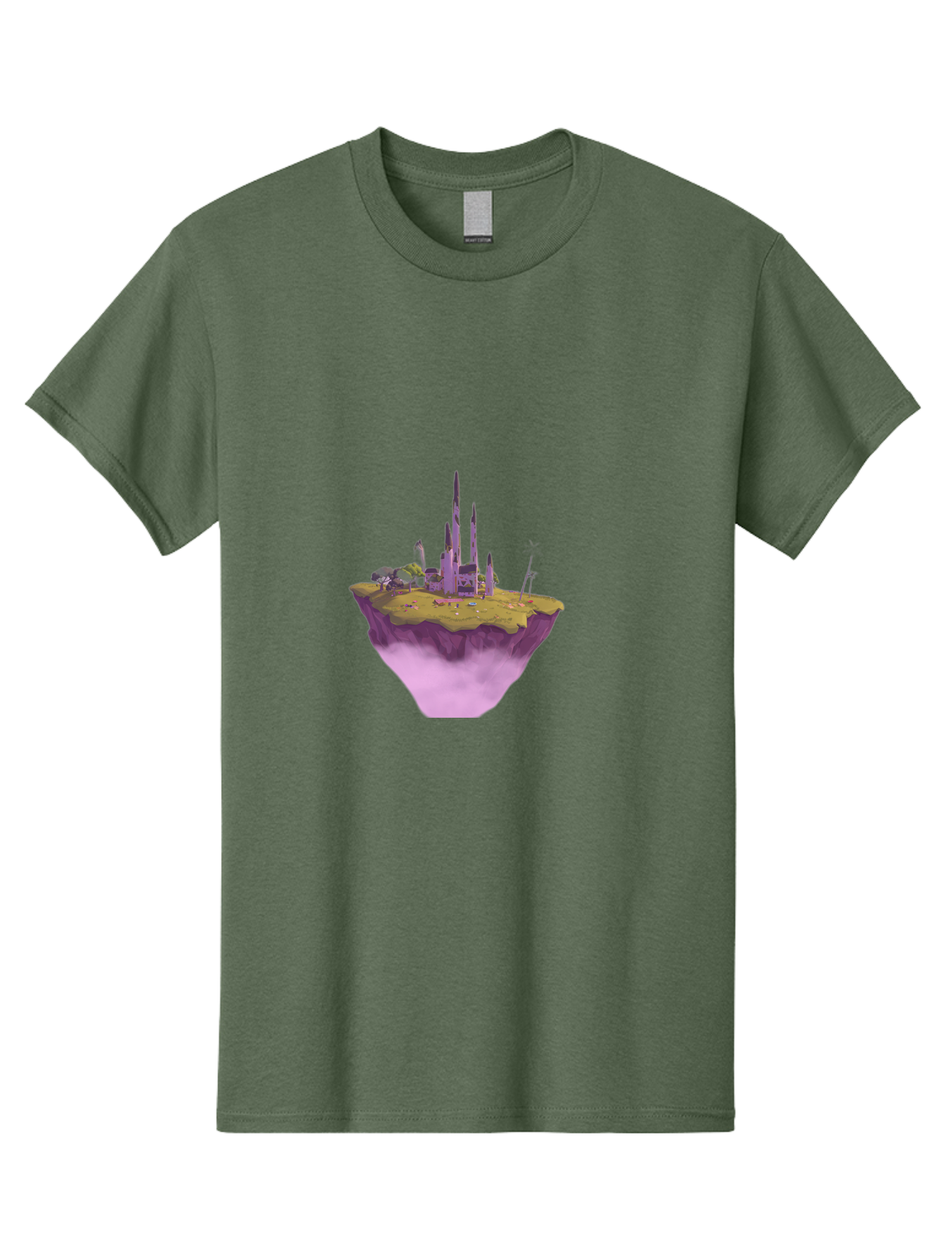 Floating-Island-1 Men'S Graphic Tee, 100% Cotton, Comfortable Casual Summer Wear, Machine Washable, Vintage Camera, Old Camera, Antique Camera, Black Camera, Classic Photography, Photography Equipment, Nostalgic Device, Film Camera, Camera Art Bai875