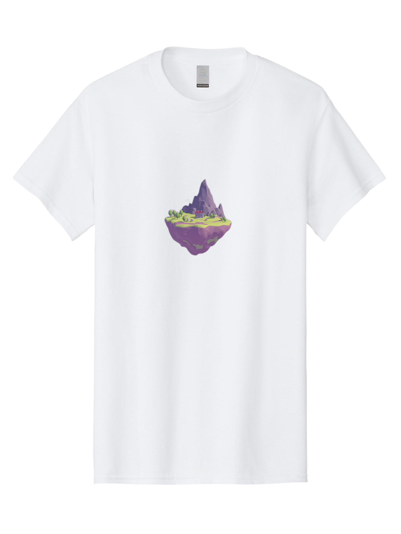 Floating-Island-2 Men'S Graphic Tee, 100% Cotton, Comfortable Casual Summer Wear, Machine Washable, Vintage Camera, Old Camera, Antique Camera, Black Camera, Classic Photography, Photography Equipment, Nostalgic Device, Film Camera, Camera Art Bai876