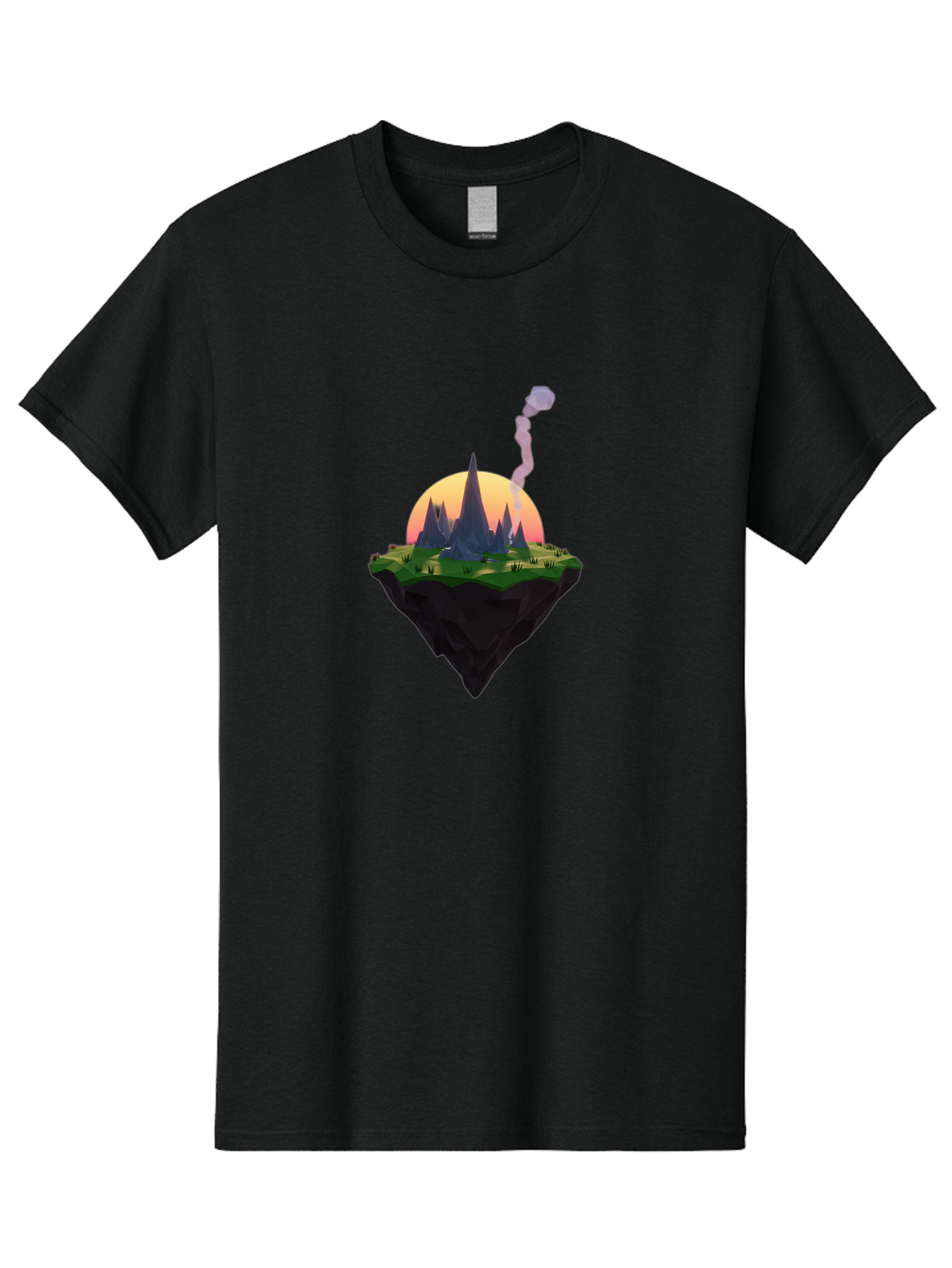 Floating-Island-With-Castle Men'S Graphic Tee, 100% Cotton, Comfortable Casual Summer Wear, Machine Washable, Vintage Camera, Old Camera, Antique Camera, Black Camera, Classic Photography, Photography Equipment, Nostalgic Device, Film Camera, Bai884