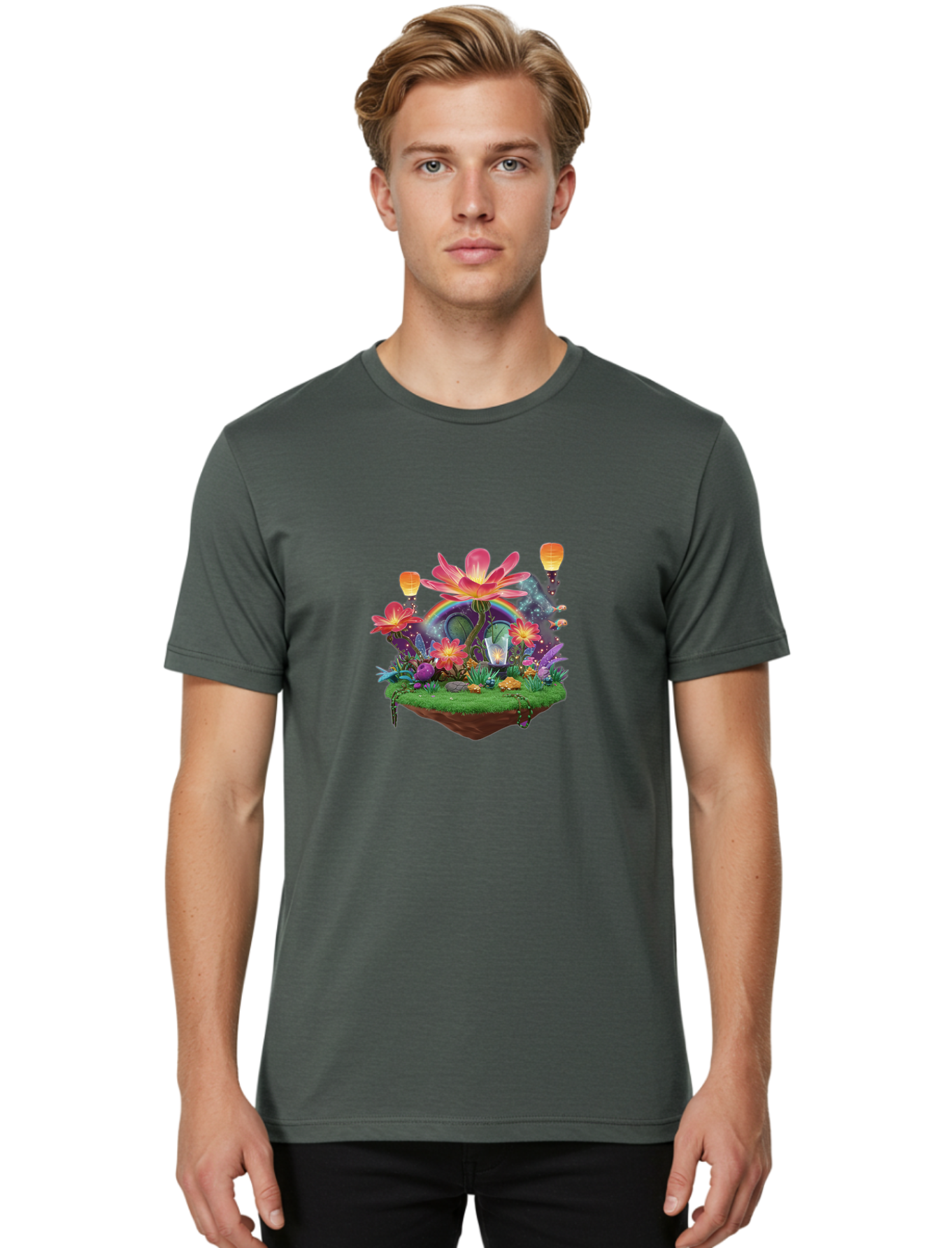 Flower-Hobbit-House Men'S Graphic Tee, 100% Cotton, Comfortable Casual Summer Wear, Machine Washable, Vintage Camera, Old Camera, Antique Camera, Black Camera, Classic Photography, Photography Equipment, Nostalgic Device, Film Camera, Bai893