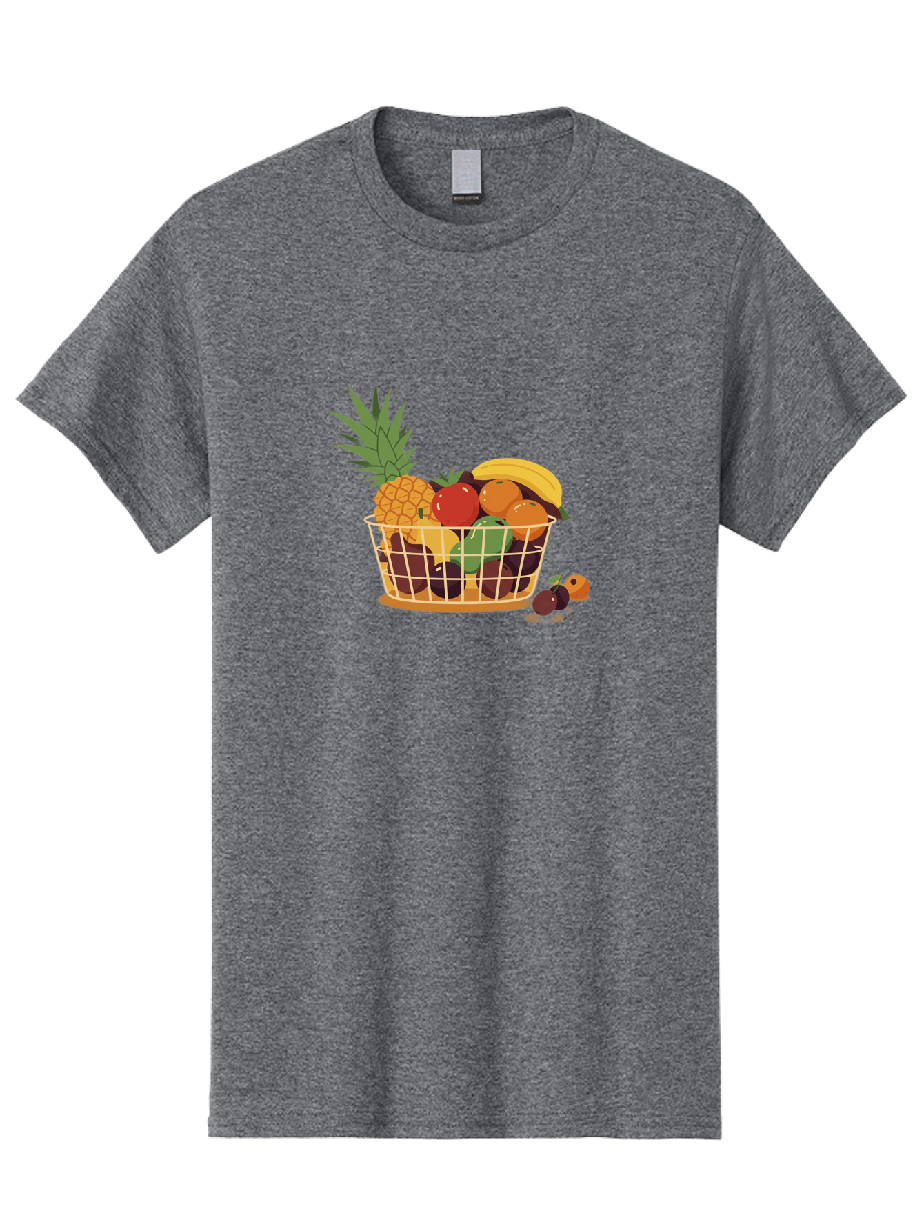 Fruit-Basket-11 Men'S Graphic Tee, 100% Cotton, Comfortable Casual Summer Wear, Machine Washable, Vintage Camera, Old Camera, Antique Camera, Black Camera, Classic Photography, Photography Equipment, Nostalgic Device, Film Camera, Camera Art Bai900