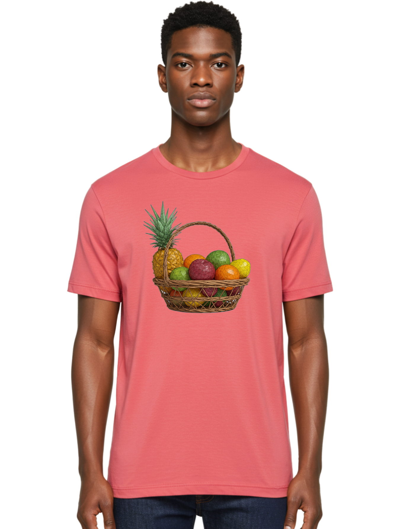 Fruit-Basket-14 Men'S Graphic Tee, 100% Cotton, Comfortable Casual Summer Wear, Machine Washable, Vintage Camera, Old Camera, Antique Camera, Black Camera, Classic Photography, Photography Equipment, Nostalgic Device, Film Camera, Camera Art Bai903
