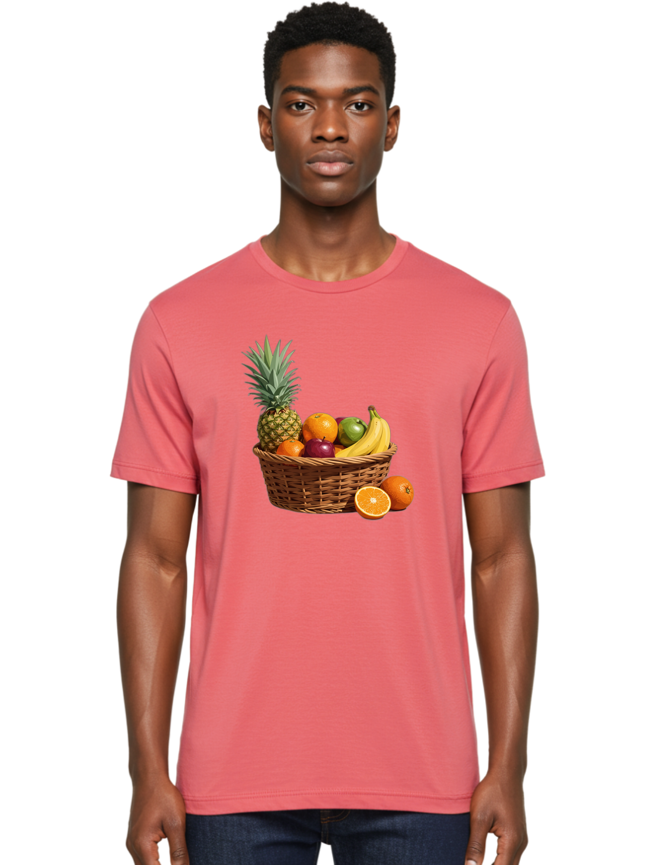 Fruit-Basket-15 Men'S Graphic Tee, 100% Cotton, Comfortable Casual Summer Wear, Machine Washable, Vintage Camera, Old Camera, Antique Camera, Black Camera, Classic Photography, Photography Equipment, Nostalgic Device, Film Camera, Camera Art Bai904