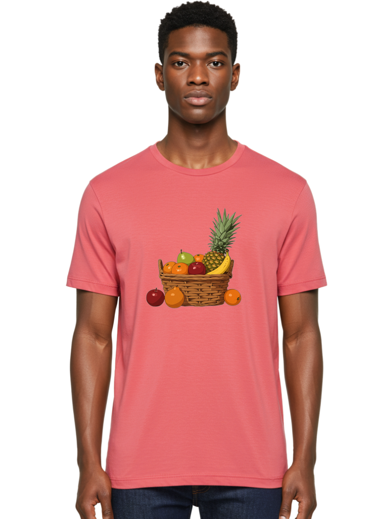 Fruit-Basket-16 Men'S Graphic Tee, 100% Cotton, Comfortable Casual Summer Wear, Machine Washable, Vintage Camera, Old Camera, Antique Camera, Black Camera, Classic Photography, Photography Equipment, Nostalgic Device, Film Camera, Camera Art Bai905