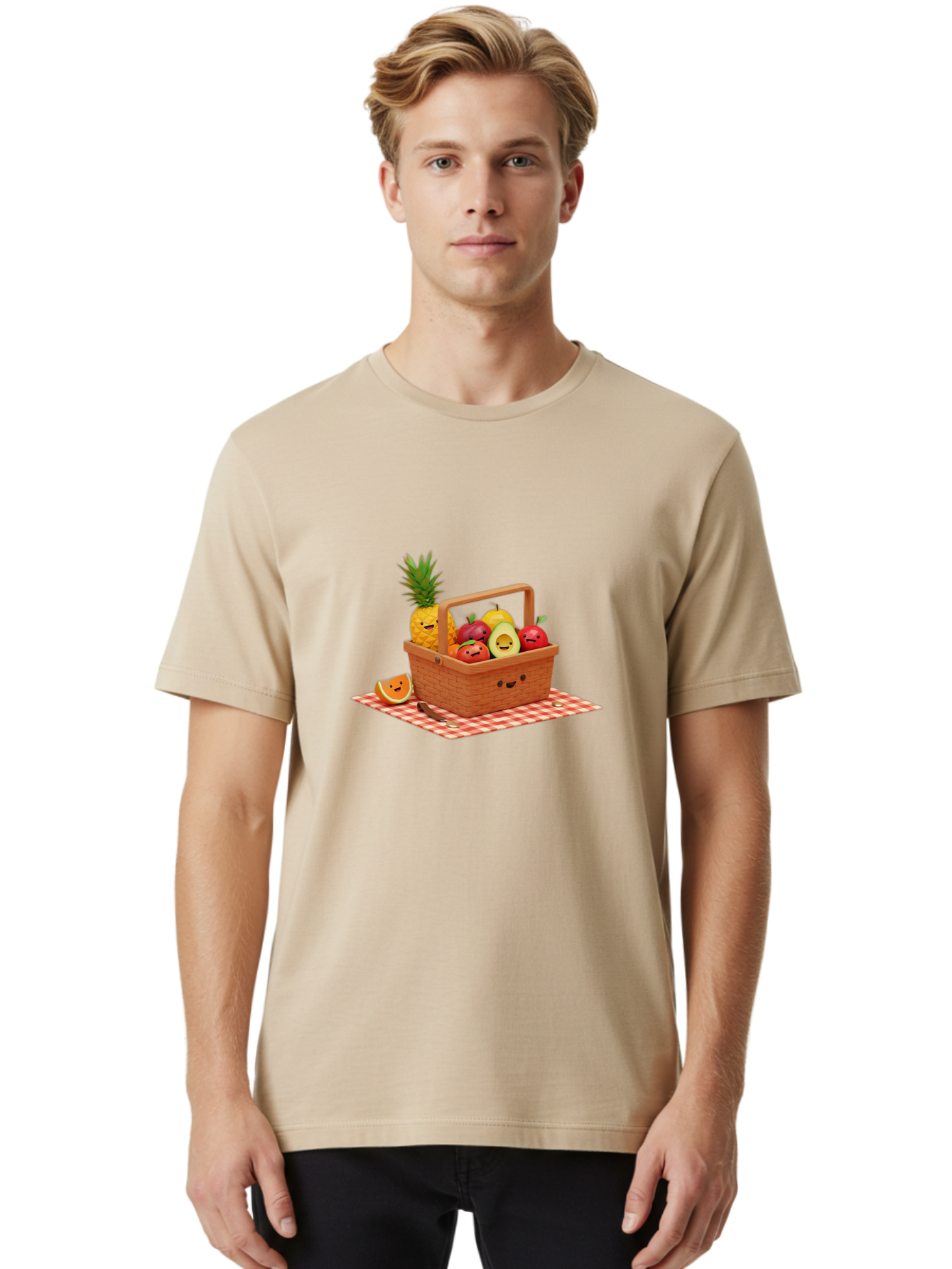 Fruit-Basket-18 Men'S Graphic Tee, 100% Cotton, Comfortable Casual Summer Wear, Machine Washable, Vintage Camera, Old Camera, Antique Camera, Black Camera, Classic Photography, Photography Equipment, Nostalgic Device, Film Camera, Camera Art Bai907