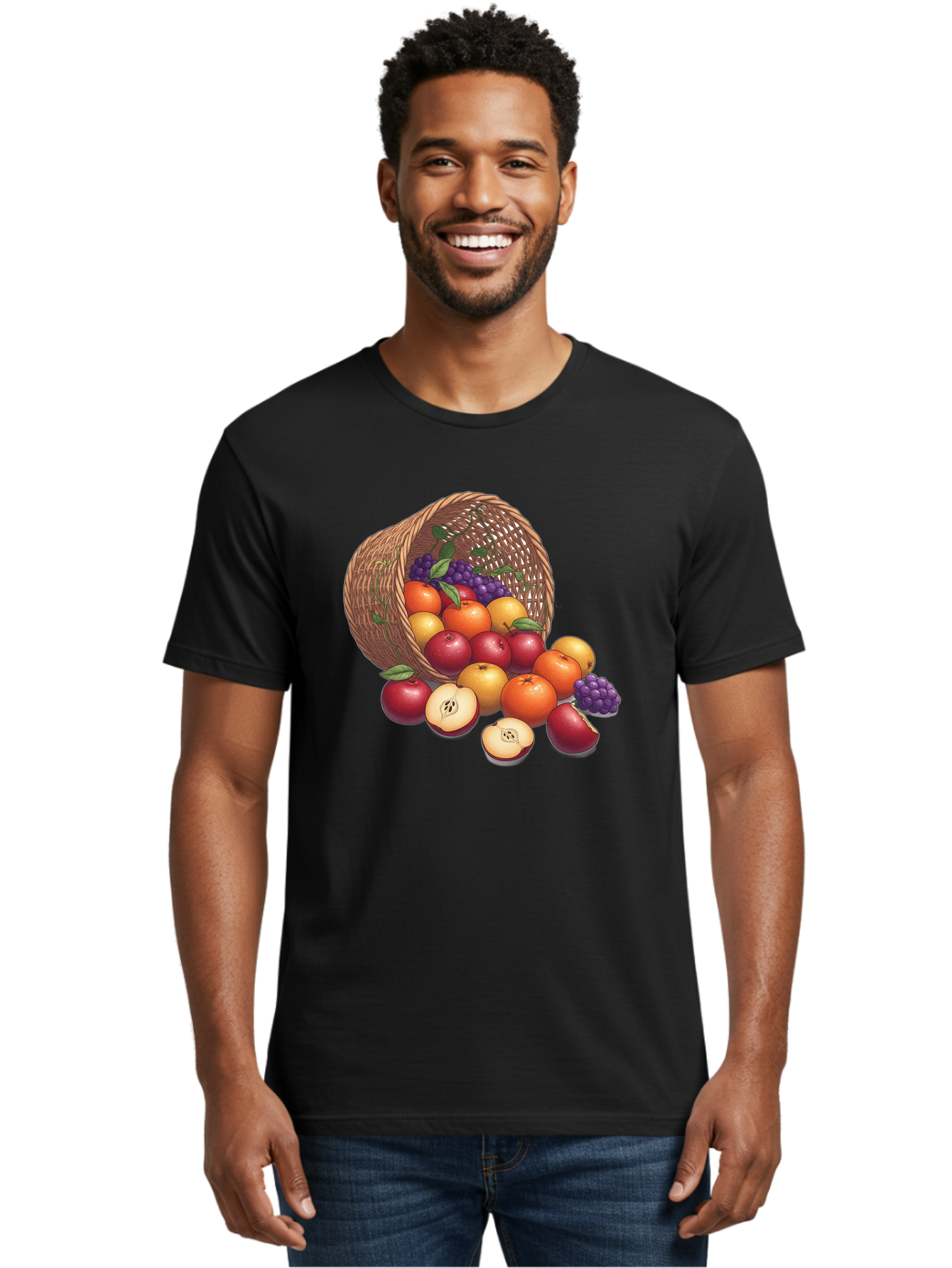 Fruit-Basket-21 Men'S Graphic Tee, 100% Cotton, Comfortable Casual Summer Wear, Machine Washable, Vintage Camera, Old Camera, Antique Camera, Black Camera, Classic Photography, Photography Equipment, Nostalgic Device, Film Camera, Camera Art Bai911
