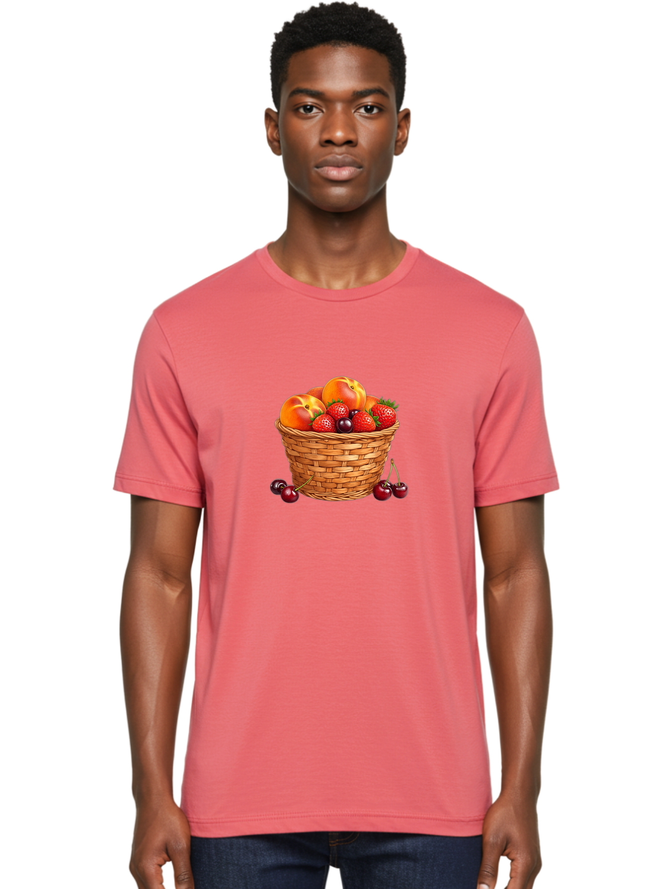 Fruit-Basket-25 Men'S Graphic Tee, 100% Cotton, Comfortable Casual Summer Wear, Machine Washable, Vintage Camera, Old Camera, Antique Camera, Black Camera, Classic Photography, Photography Equipment, Nostalgic Device, Film Camera, Camera Art Bai915