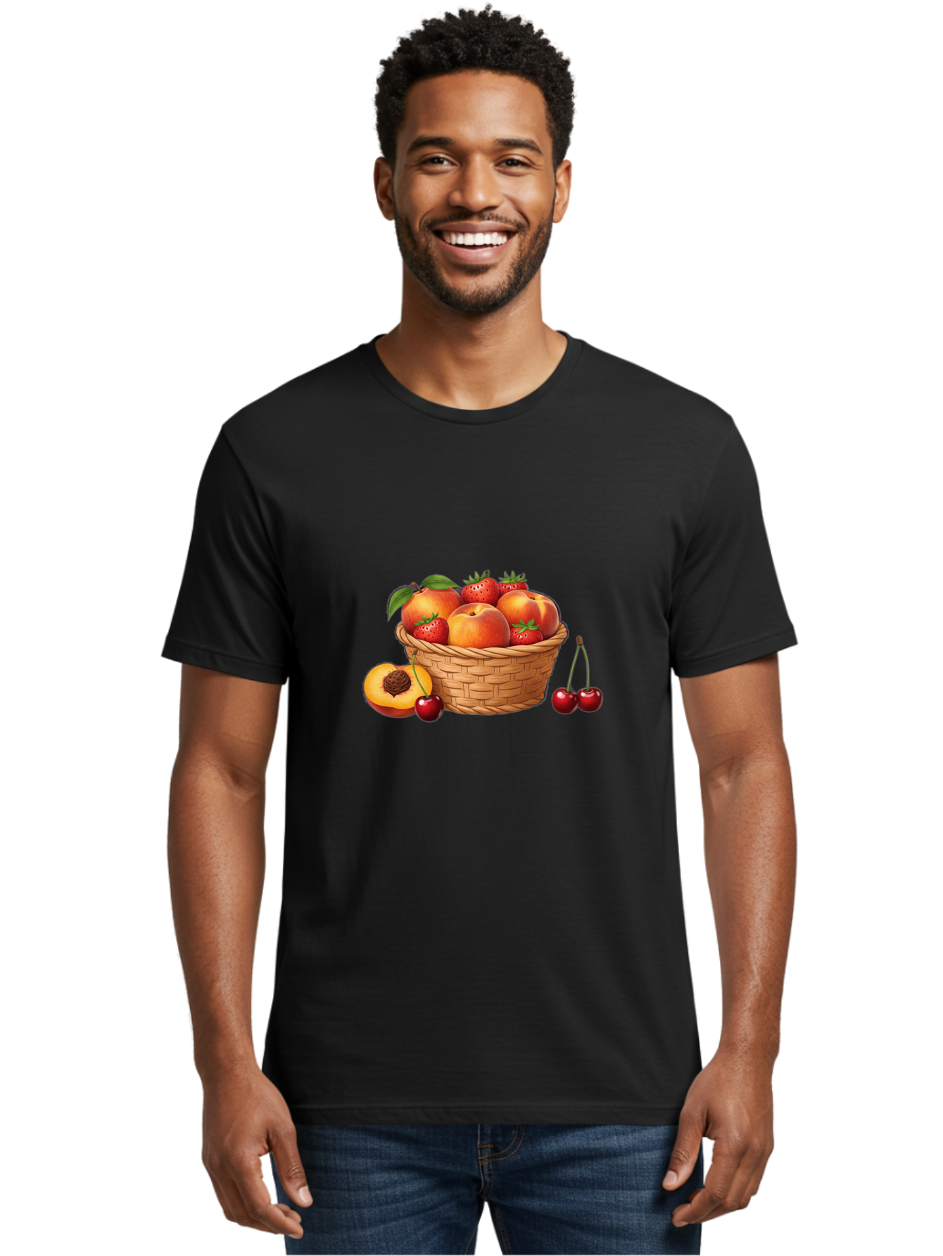 Fruit-Basket-27 Men'S Graphic Tee, 100% Cotton, Comfortable Casual Summer Wear, Machine Washable, Vintage Camera, Old Camera, Antique Camera, Black Camera, Classic Photography, Photography Equipment, Nostalgic Device, Film Camera, Camera Art Bai917