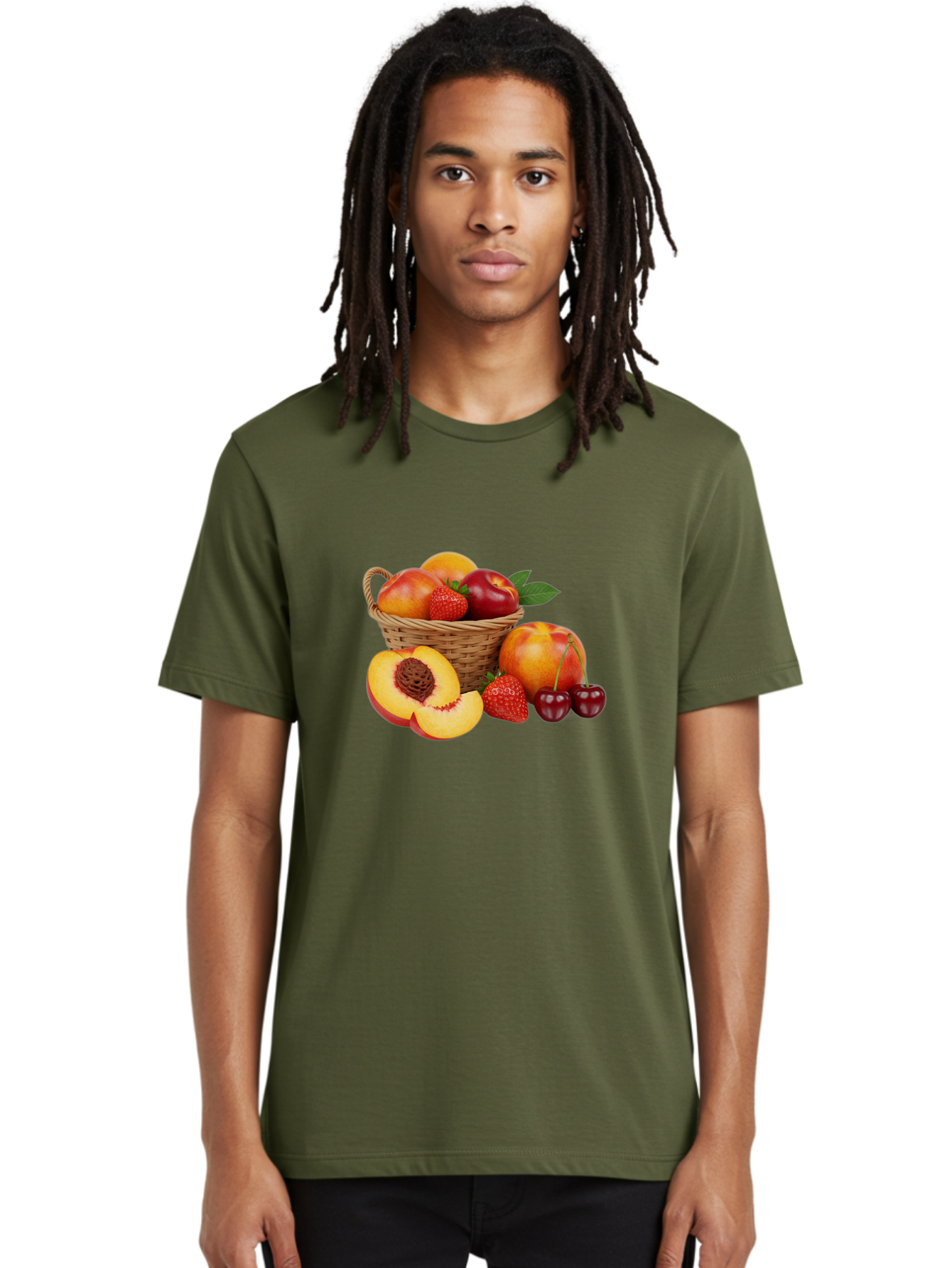 Fruit-Basket-30 Men'S Graphic Tee, 100% Cotton, Comfortable Casual Summer Wear, Machine Washable, Vintage Camera, Old Camera, Antique Camera, Black Camera, Classic Photography, Photography Equipment, Nostalgic Device, Film Camera, Camera Art Bai921