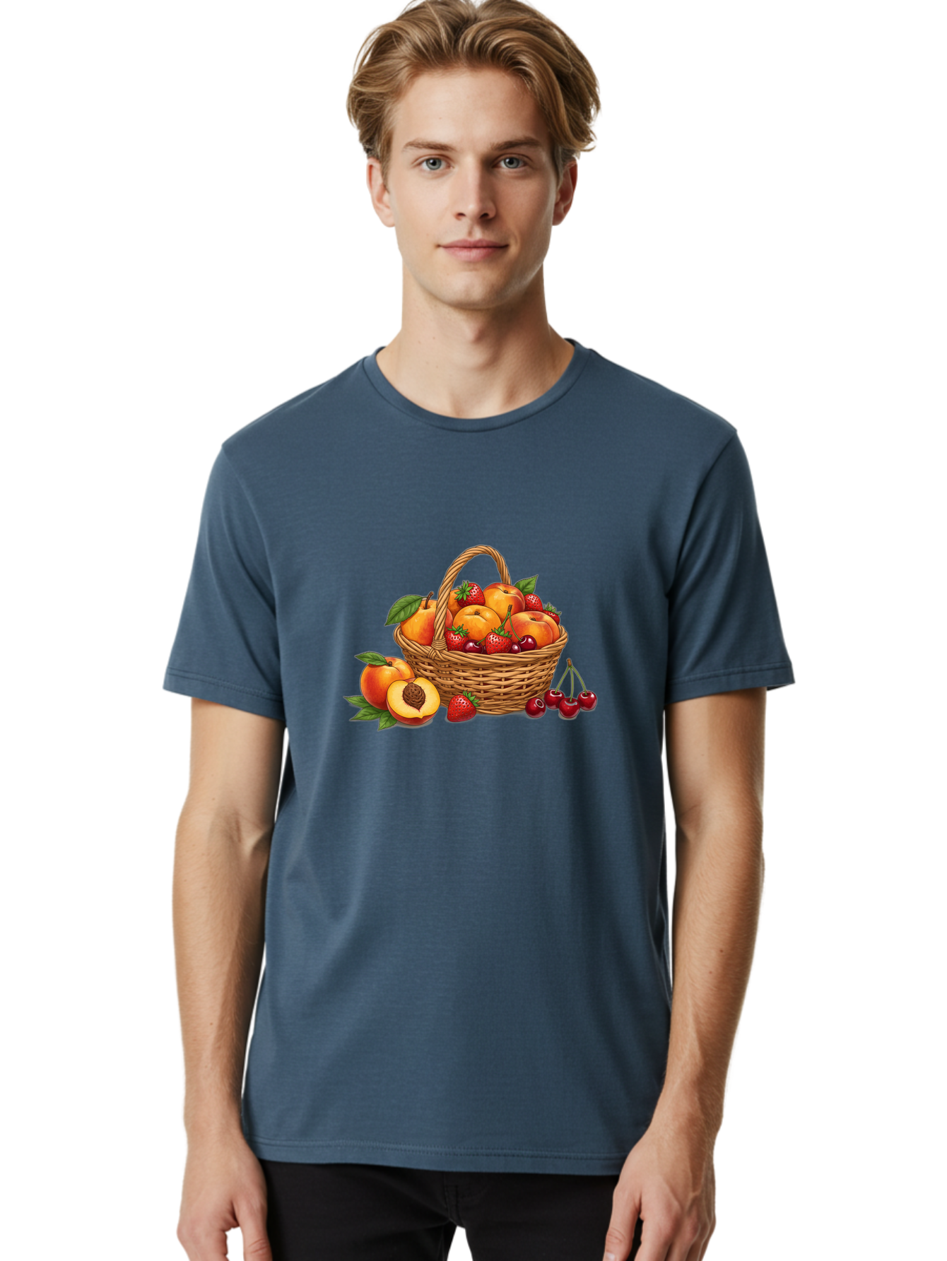 Fruit-Basket-31 Men'S Graphic Tee, 100% Cotton, Comfortable Casual Summer Wear, Machine Washable, Vintage Camera, Old Camera, Antique Camera, Black Camera, Classic Photography, Photography Equipment, Nostalgic Device, Film Camera, Camera Art Bai922
