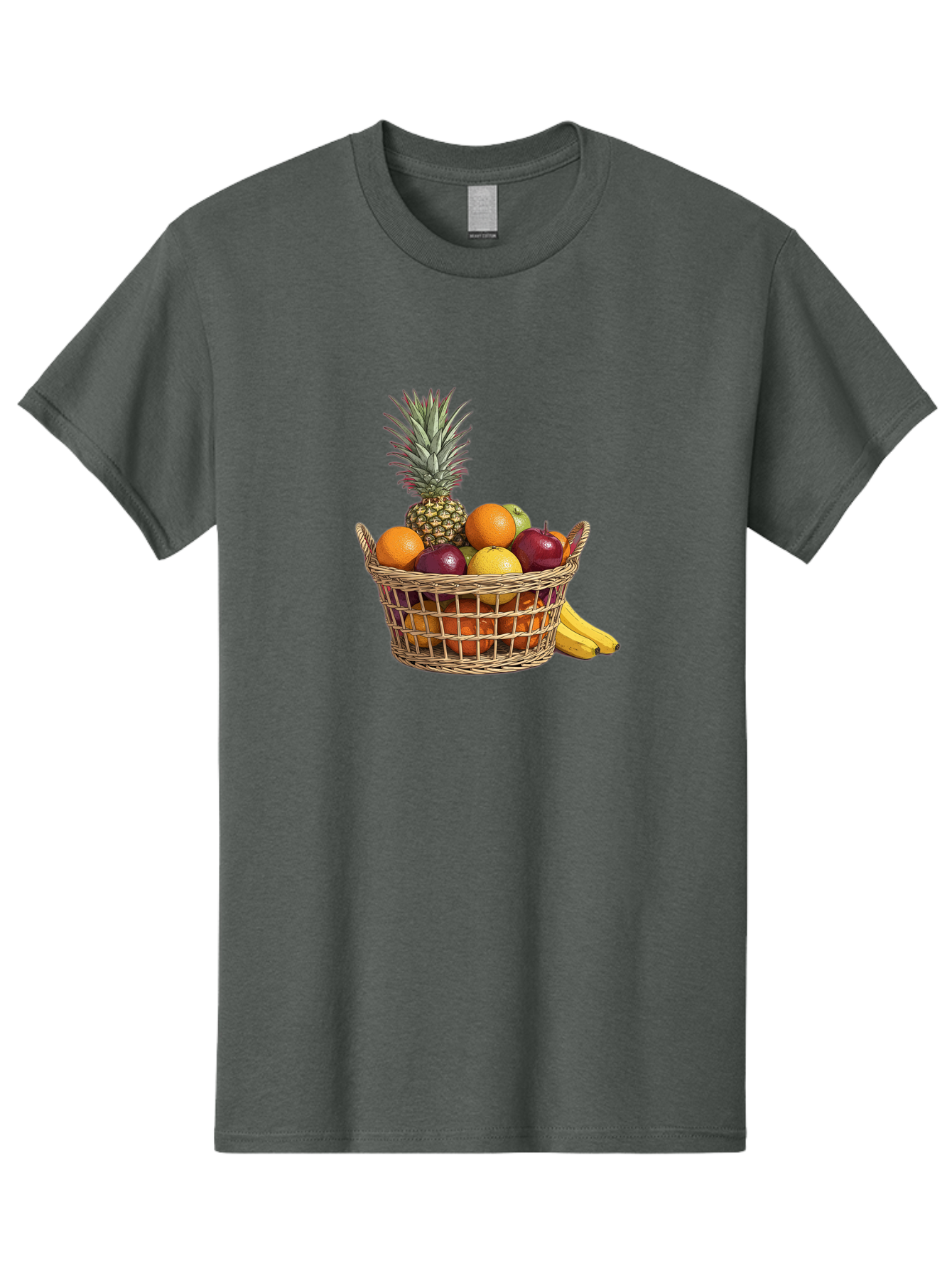 Fruit-Basket-5 Men'S Graphic Tee, 100% Cotton, Comfortable Casual Summer Wear, Machine Washable, Vintage Camera, Old Camera, Antique Camera, Black Camera, Classic Photography, Photography Equipment, Nostalgic Device, Film Camera, Camera Art Bai926