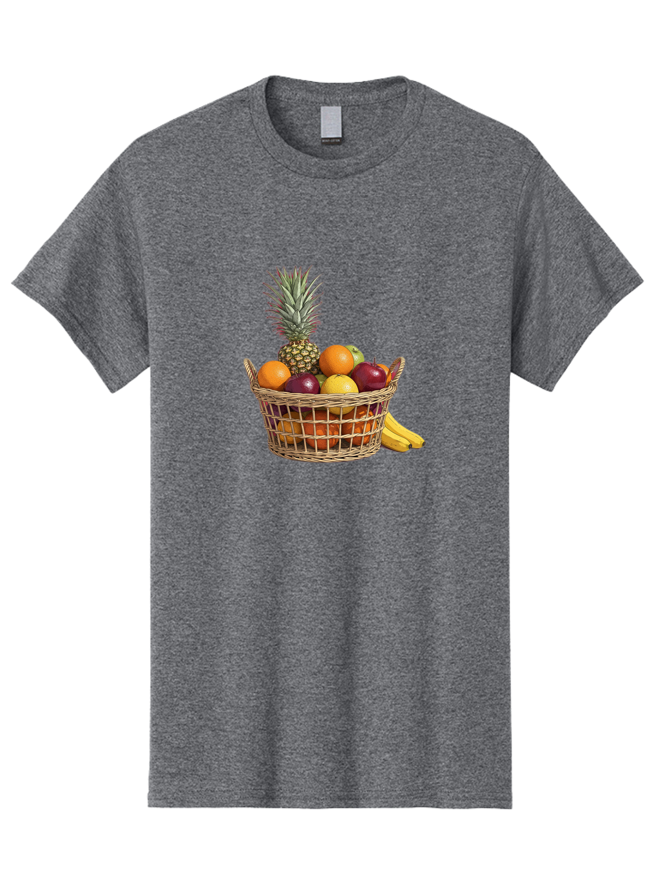 Fruit-Basket-5 Men'S Graphic Tee, 100% Cotton, Comfortable Casual Summer Wear, Machine Washable, Vintage Camera, Old Camera, Antique Camera, Black Camera, Classic Photography, Photography Equipment, Nostalgic Device, Film Camera, Camera Art Bai926