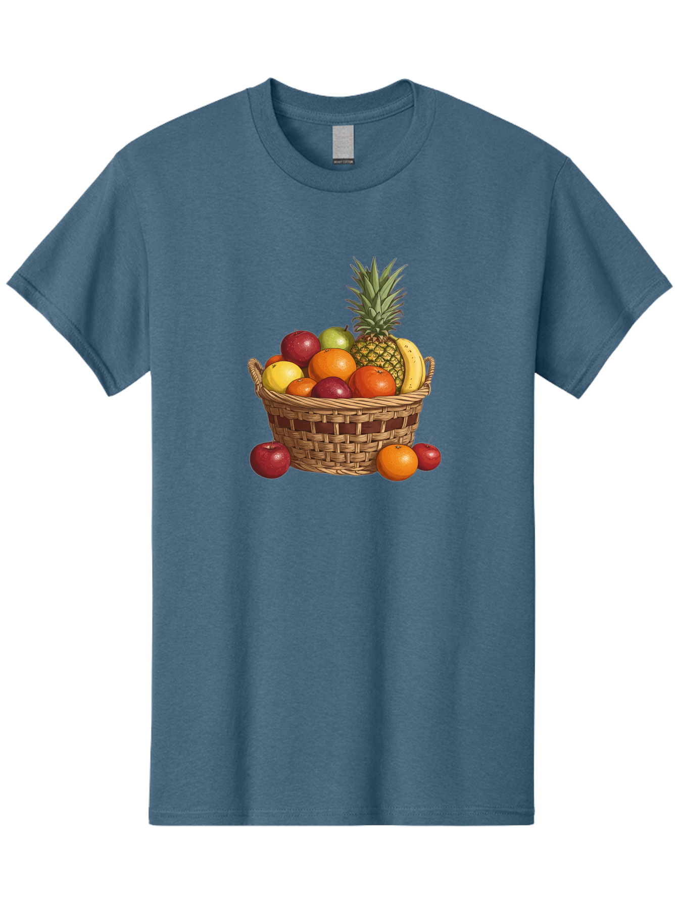 Fruit-Basket-6 Men'S Graphic Tee, 100% Cotton, Comfortable Casual Summer Wear, Machine Washable, Vintage Camera, Old Camera, Antique Camera, Black Camera, Classic Photography, Photography Equipment, Nostalgic Device, Film Camera, Camera Art Bai927