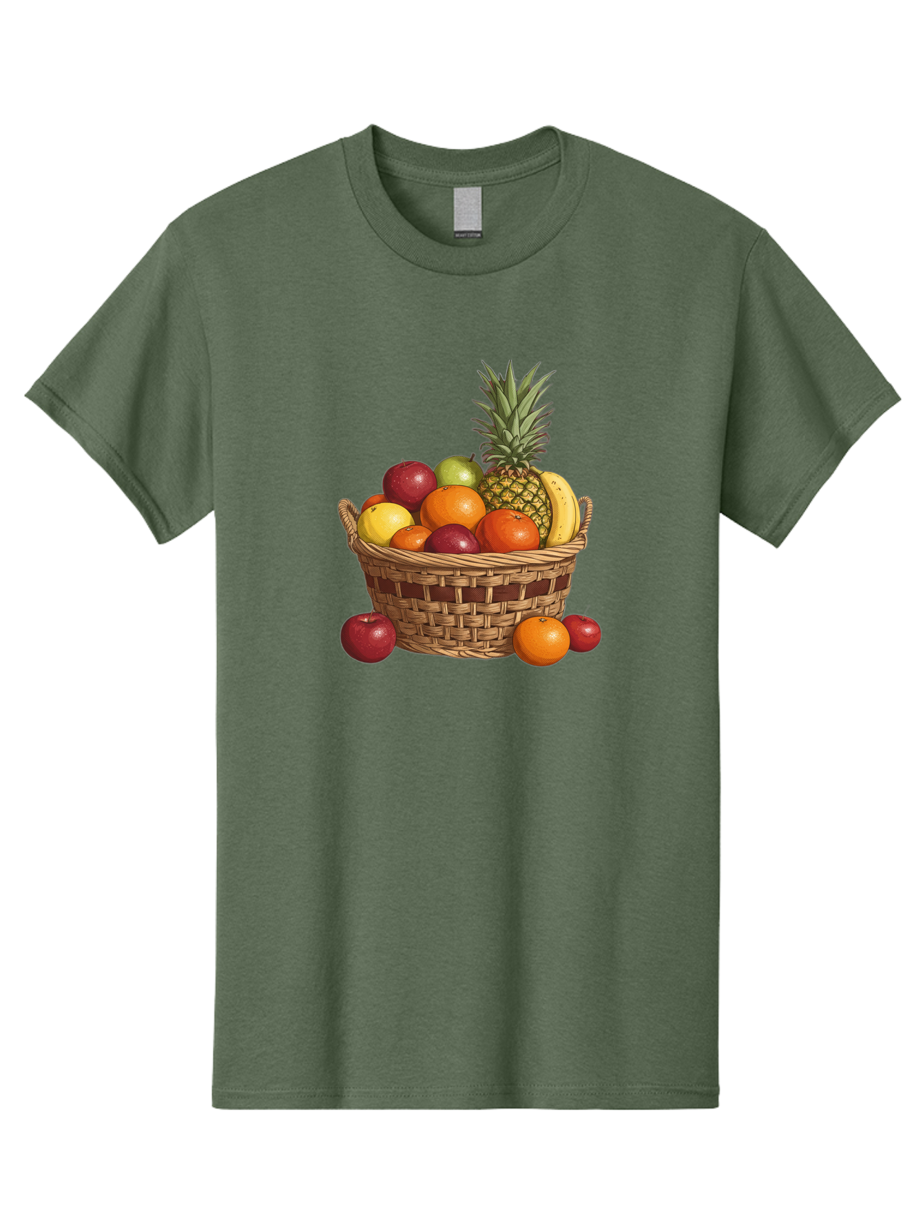 Fruit-Basket-6 Men'S Graphic Tee, 100% Cotton, Comfortable Casual Summer Wear, Machine Washable, Vintage Camera, Old Camera, Antique Camera, Black Camera, Classic Photography, Photography Equipment, Nostalgic Device, Film Camera, Camera Art Bai927