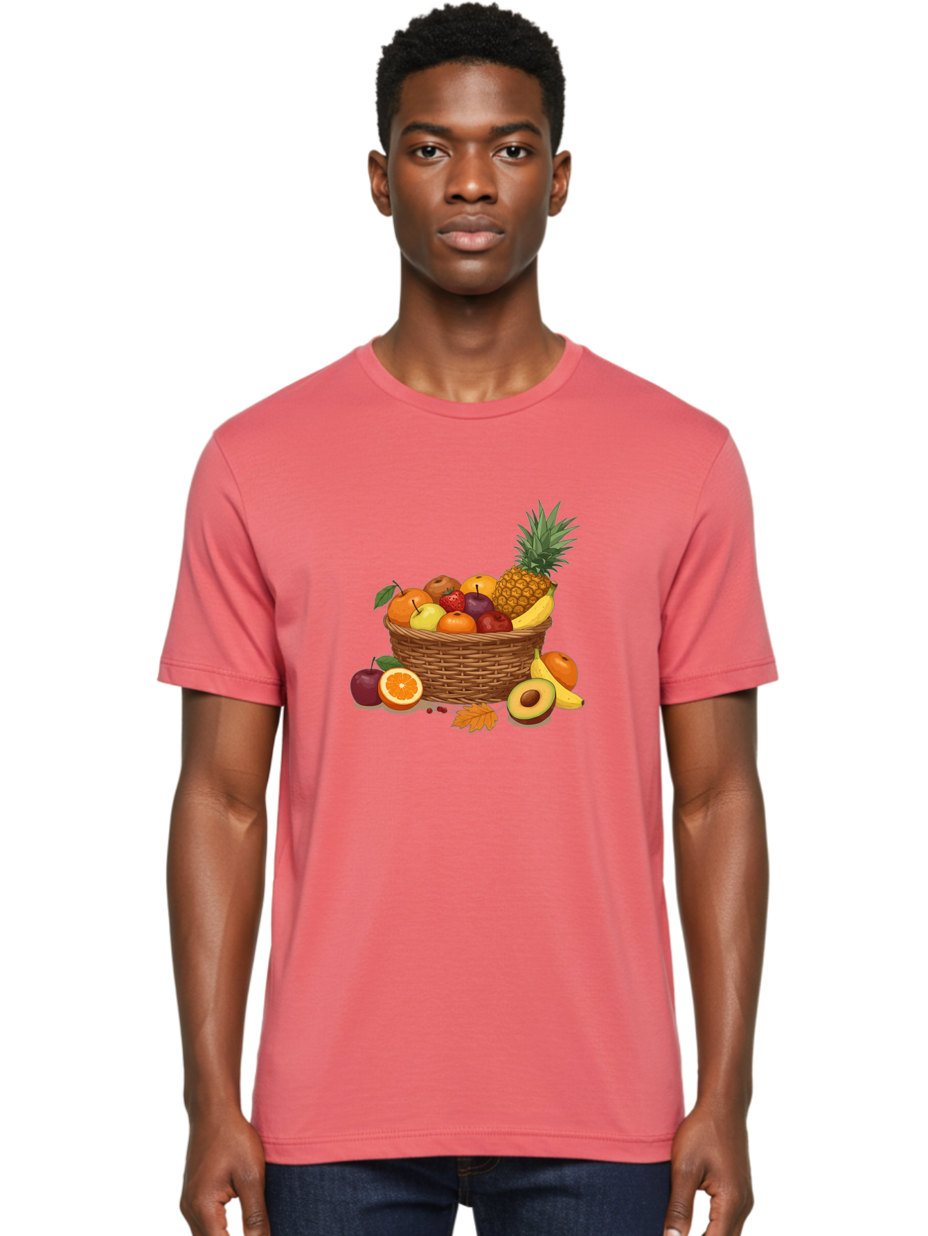 Fruit-Basket-9 Men'S Graphic Tee, 100% Cotton, Comfortable Casual Summer Wear, Machine Washable, Vintage Camera, Old Camera, Antique Camera, Black Camera, Classic Photography, Photography Equipment, Nostalgic Device, Film Camera, Camera Art Bai930