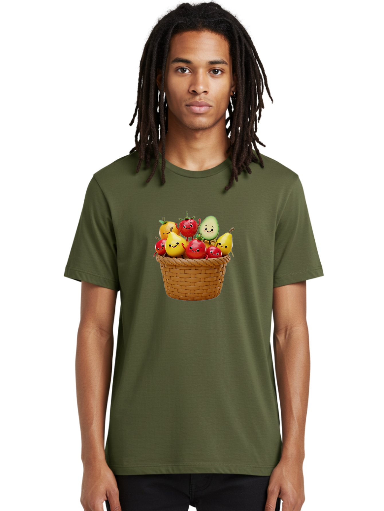 Fruit-Characters-Basket Men'S Graphic Tee, 100% Cotton, Comfortable Casual Summer Wear, Machine Washable, Vintage Camera, Old Camera, Antique Camera, Black Camera, Classic Photography, Photography Equipment, Nostalgic Device, Film Camera, Bai932