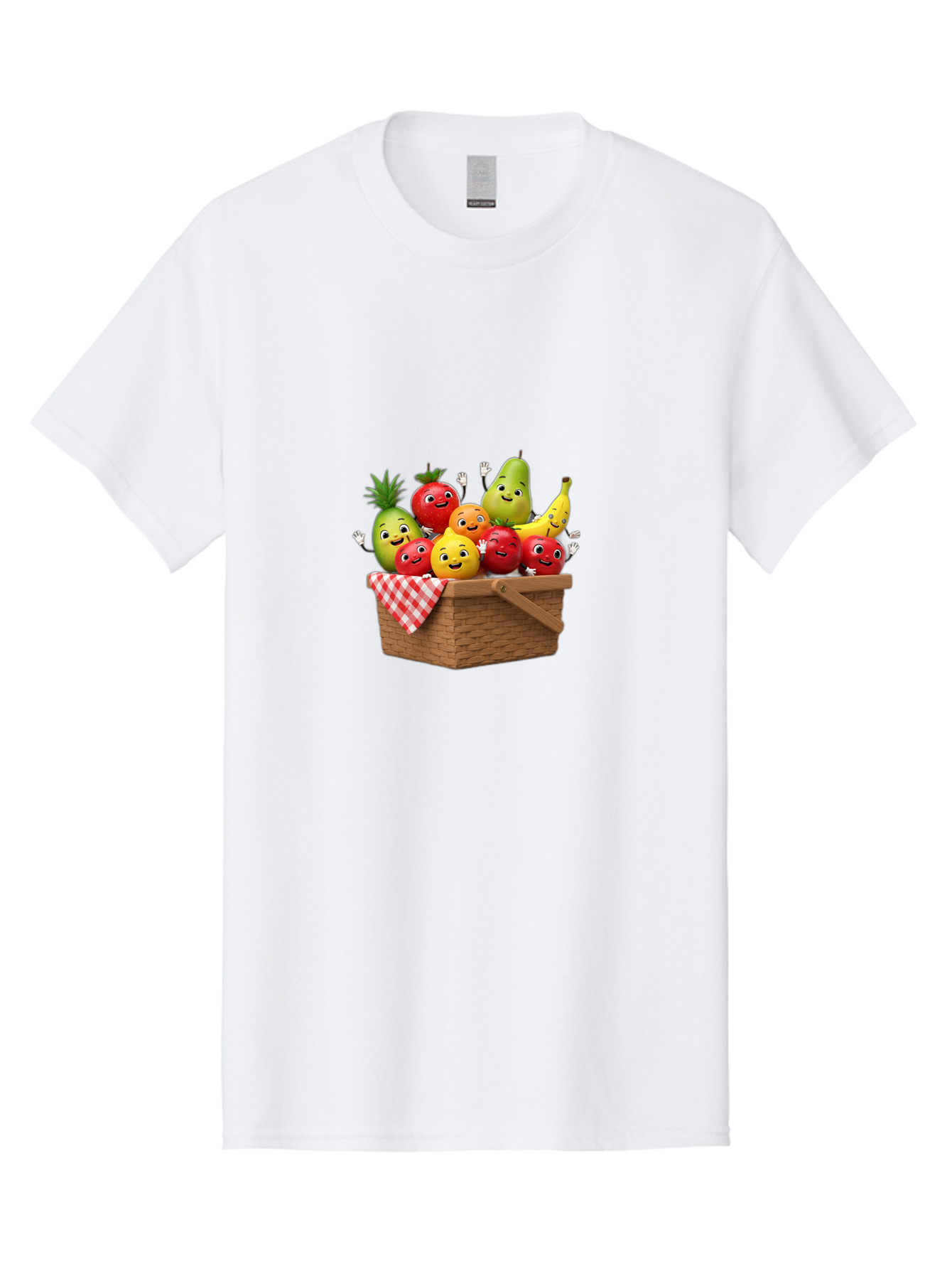 Fruit-Characters-In-Basket Men'S Graphic Tee, 100% Cotton, Comfortable Casual Summer Wear, Machine Washable, Vintage Camera, Old Camera, Antique Camera, Black Camera, Classic Photography, Photography Equipment, Nostalgic Device, Film Camera, Bai933