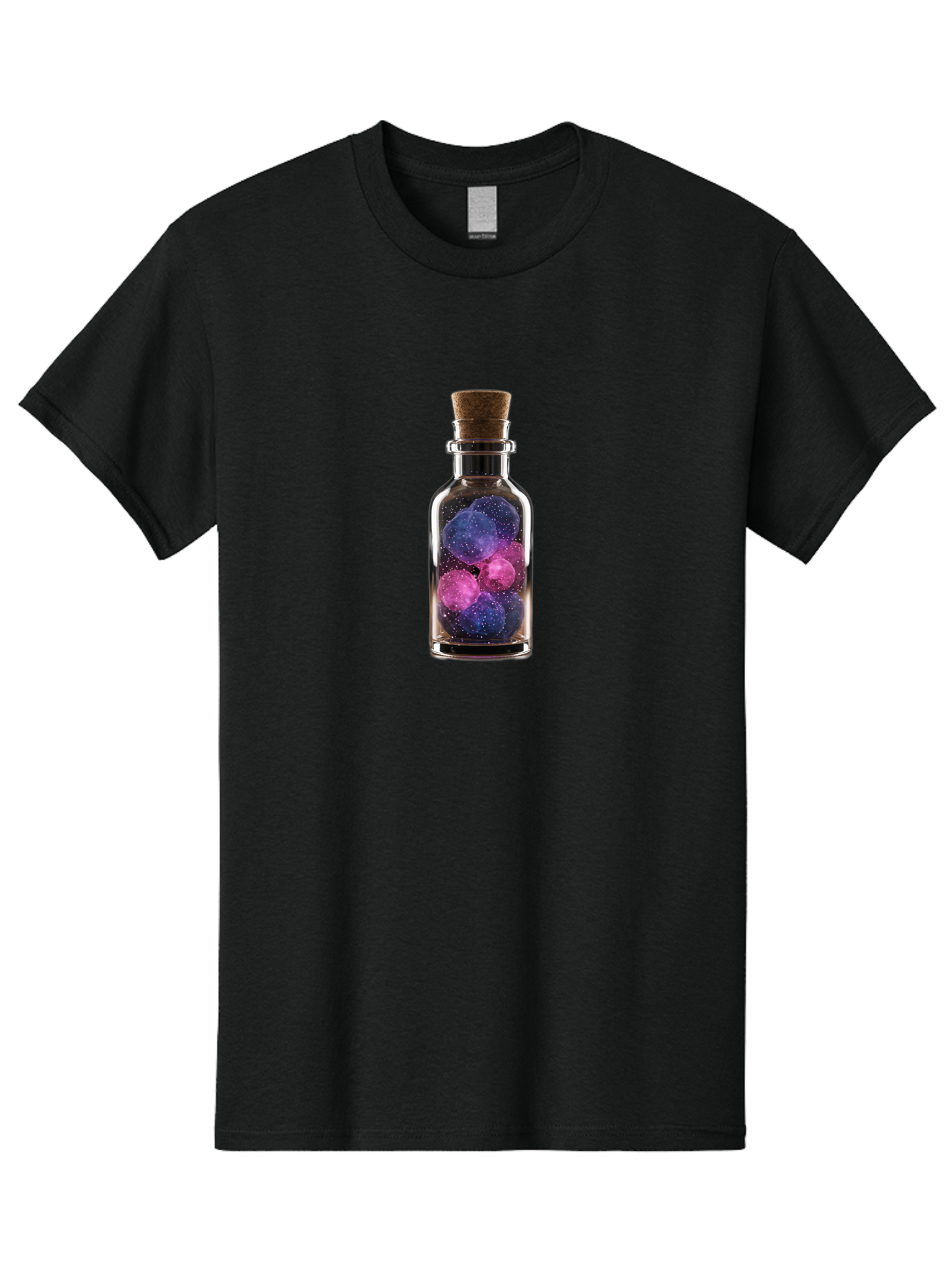 Galactic-Orbs-In-Bottle Men'S Graphic Tee, 100% Cotton, Comfortable Casual Summer Wear, Machine Washable, Vintage Camera, Old Camera, Antique Camera, Black Camera, Classic Photography, Photography Equipment, Nostalgic Device, Film Camera, Bai936