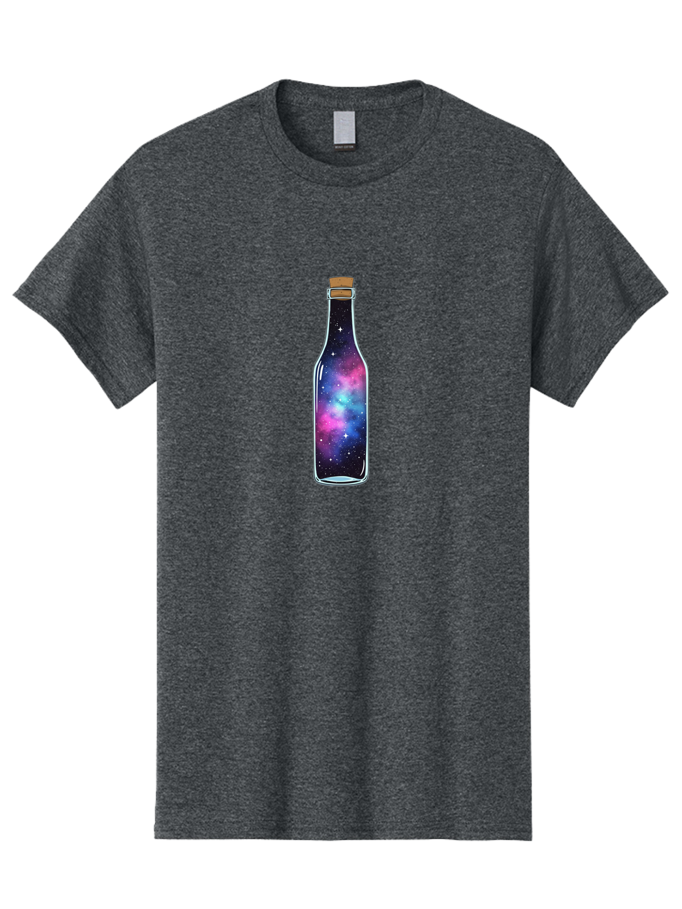 Galaxy-Bottle-10 Men'S Graphic Tee, 100% Cotton, Comfortable Casual Summer Wear, Machine Washable, Vintage Camera, Old Camera, Antique Camera, Black Camera, Classic Photography, Photography Equipment, Nostalgic Device, Film Camera, Camera Art Bai940