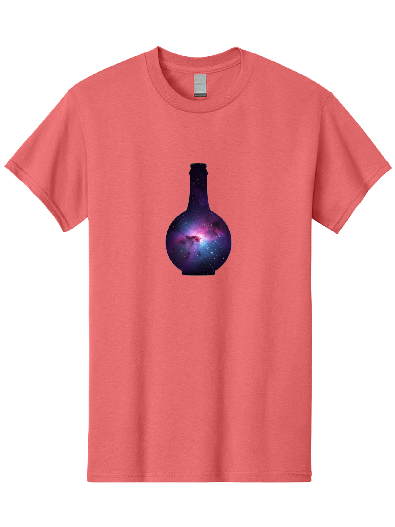 Galaxy-Bottle-11 Men'S Graphic Tee, 100% Cotton, Comfortable Casual Summer Wear, Machine Washable, Vintage Camera, Old Camera, Antique Camera, Black Camera, Classic Photography, Photography Equipment, Nostalgic Device, Film Camera, Camera Art Bai941