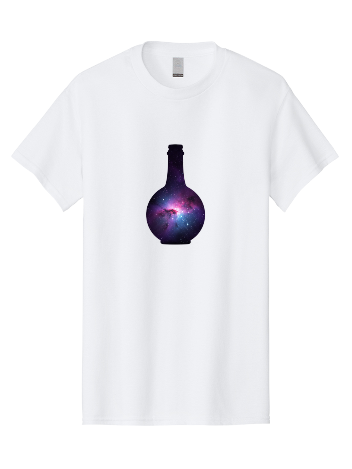 Galaxy-Bottle-11 Men'S Graphic Tee, 100% Cotton, Comfortable Casual Summer Wear, Machine Washable, Vintage Camera, Old Camera, Antique Camera, Black Camera, Classic Photography, Photography Equipment, Nostalgic Device, Film Camera, Camera Art Bai941