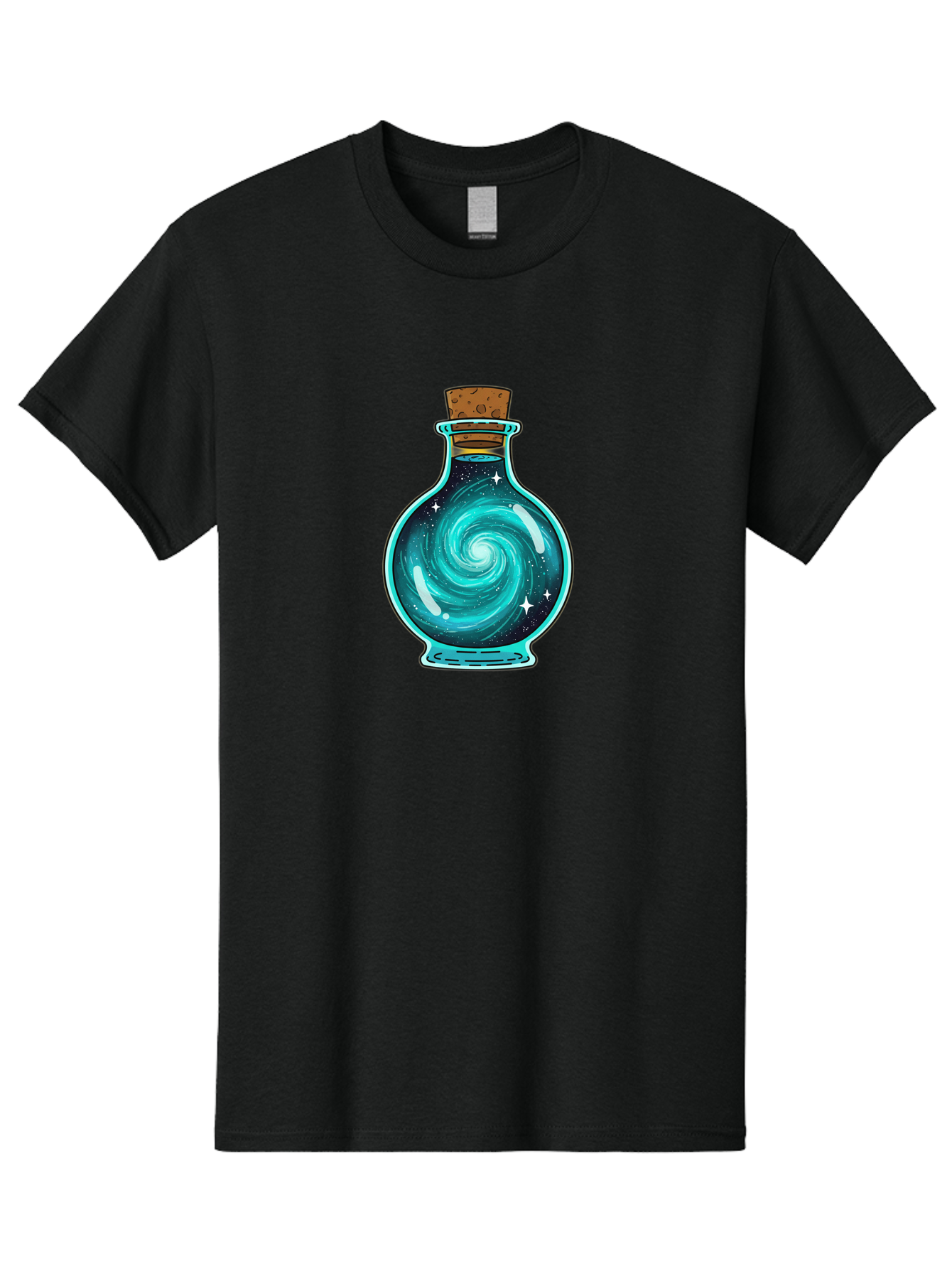 Galaxy-Bottle-13 Men'S Graphic Tee, 100% Cotton, Comfortable Casual Summer Wear, Machine Washable, Vintage Camera, Old Camera, Antique Camera, Black Camera, Classic Photography, Photography Equipment, Nostalgic Device, Film Camera, Camera Art Bai943