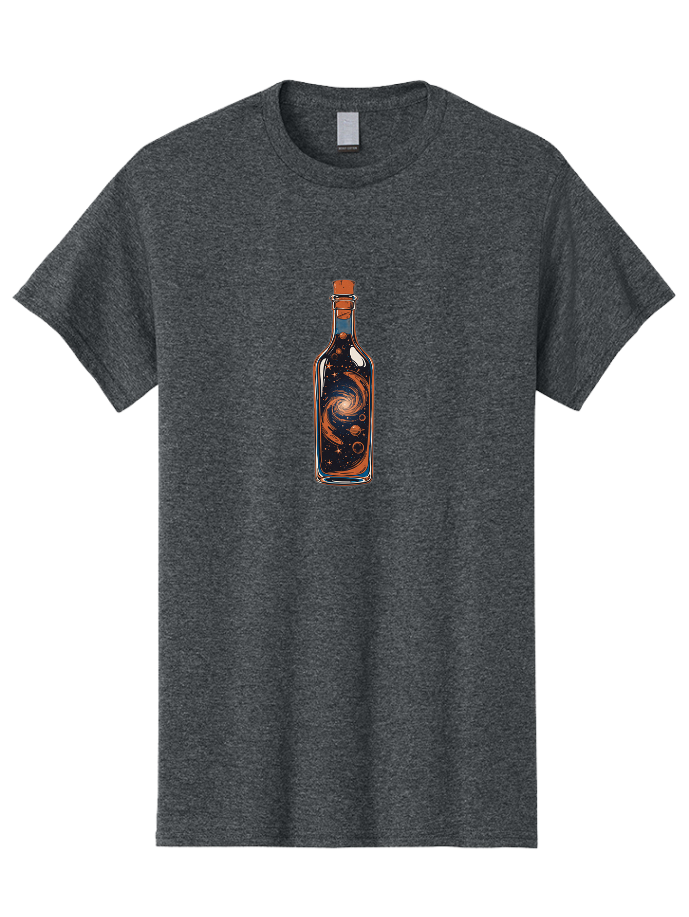 Galaxy-Bottle-14 Men'S Graphic Tee, 100% Cotton, Comfortable Casual Summer Wear, Machine Washable, Vintage Camera, Old Camera, Antique Camera, Black Camera, Classic Photography, Photography Equipment, Nostalgic Device, Film Camera, Camera Art Bai944