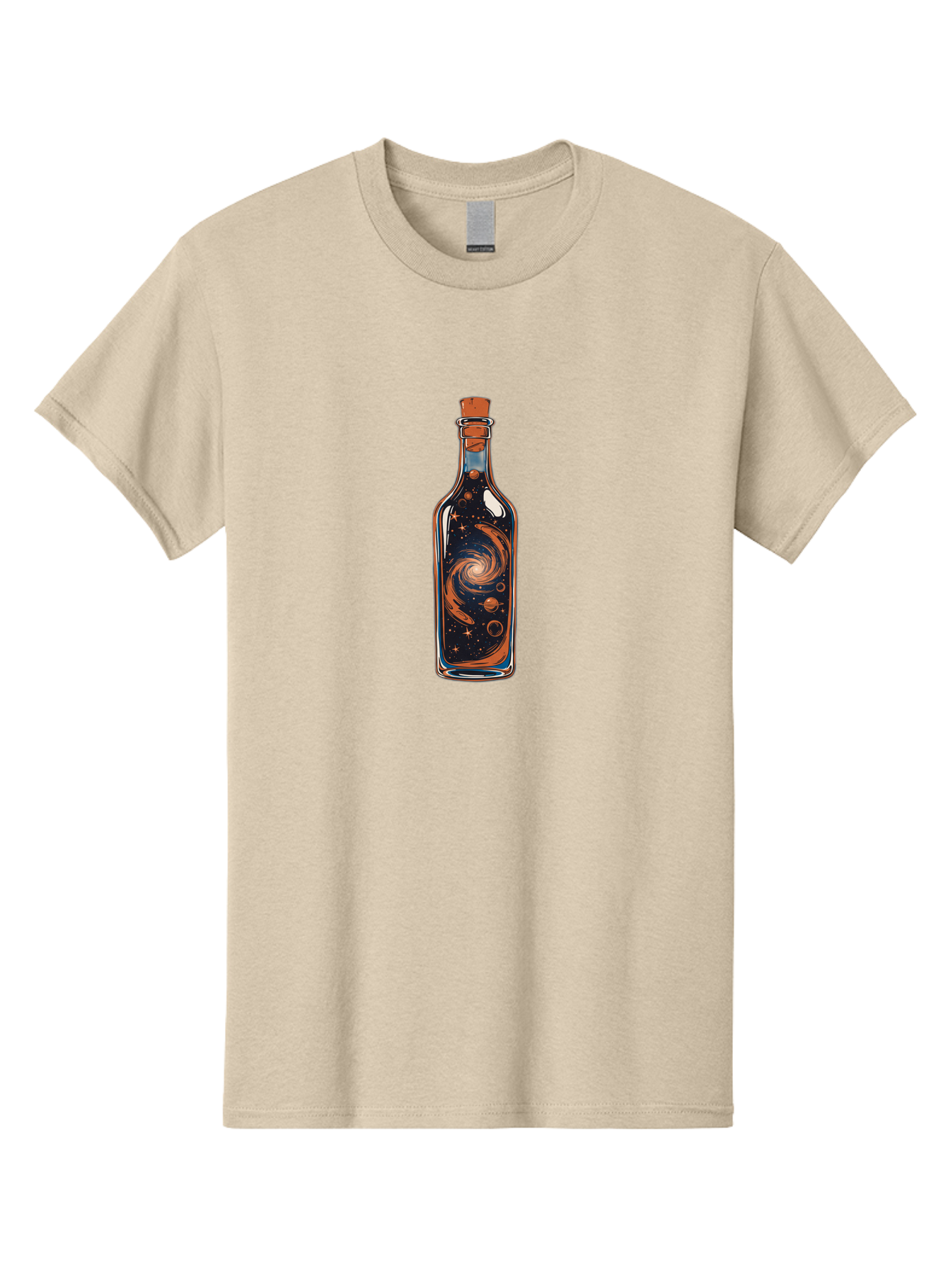 Galaxy-Bottle-14 Men'S Graphic Tee, 100% Cotton, Comfortable Casual Summer Wear, Machine Washable, Vintage Camera, Old Camera, Antique Camera, Black Camera, Classic Photography, Photography Equipment, Nostalgic Device, Film Camera, Camera Art Bai944
